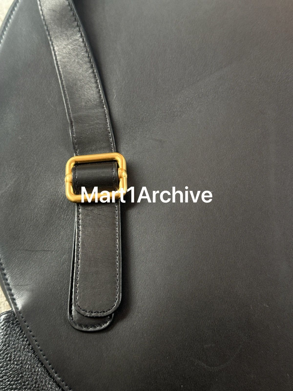 Thom Browne Thom Browne 15FW Turtle Leather Backpack Size ONE SIZE - 6 Thumbnail