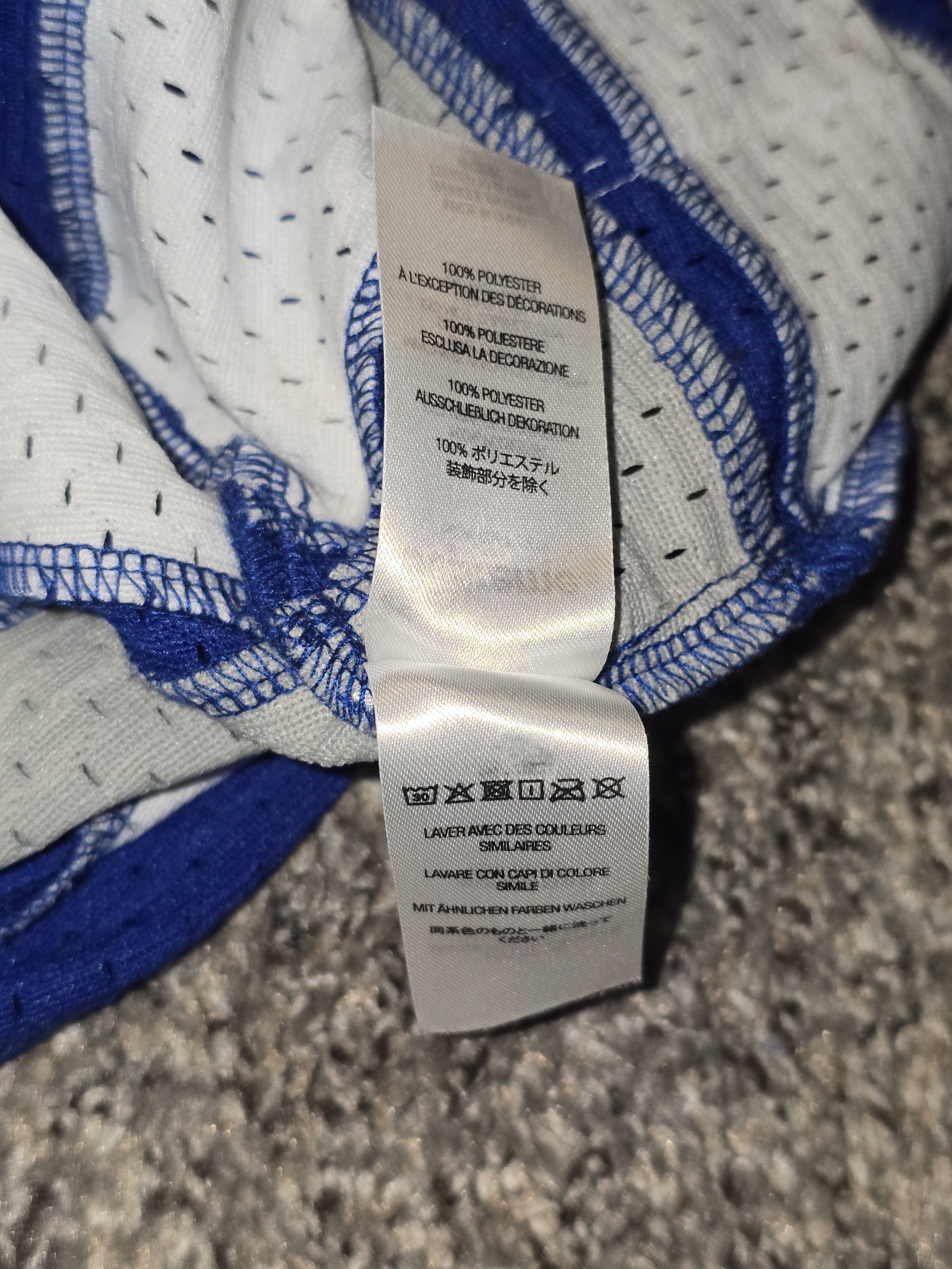 Supreme × Wtaps Supreme/WTAPS Hockey Jersey Blue Large – Excellent Condition Size US L / EU 52-54 / 3 - 6 Thumbnail