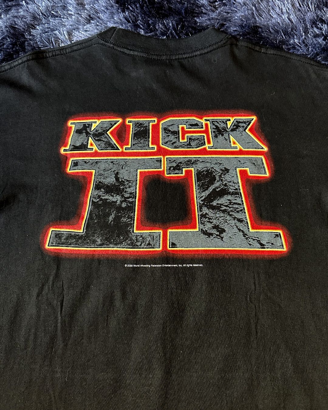 WWF 2000 WWF Rikishi “II Cool” stable vintage tee Size US L / EU 52-54 / 3 - 6 Thumbnail