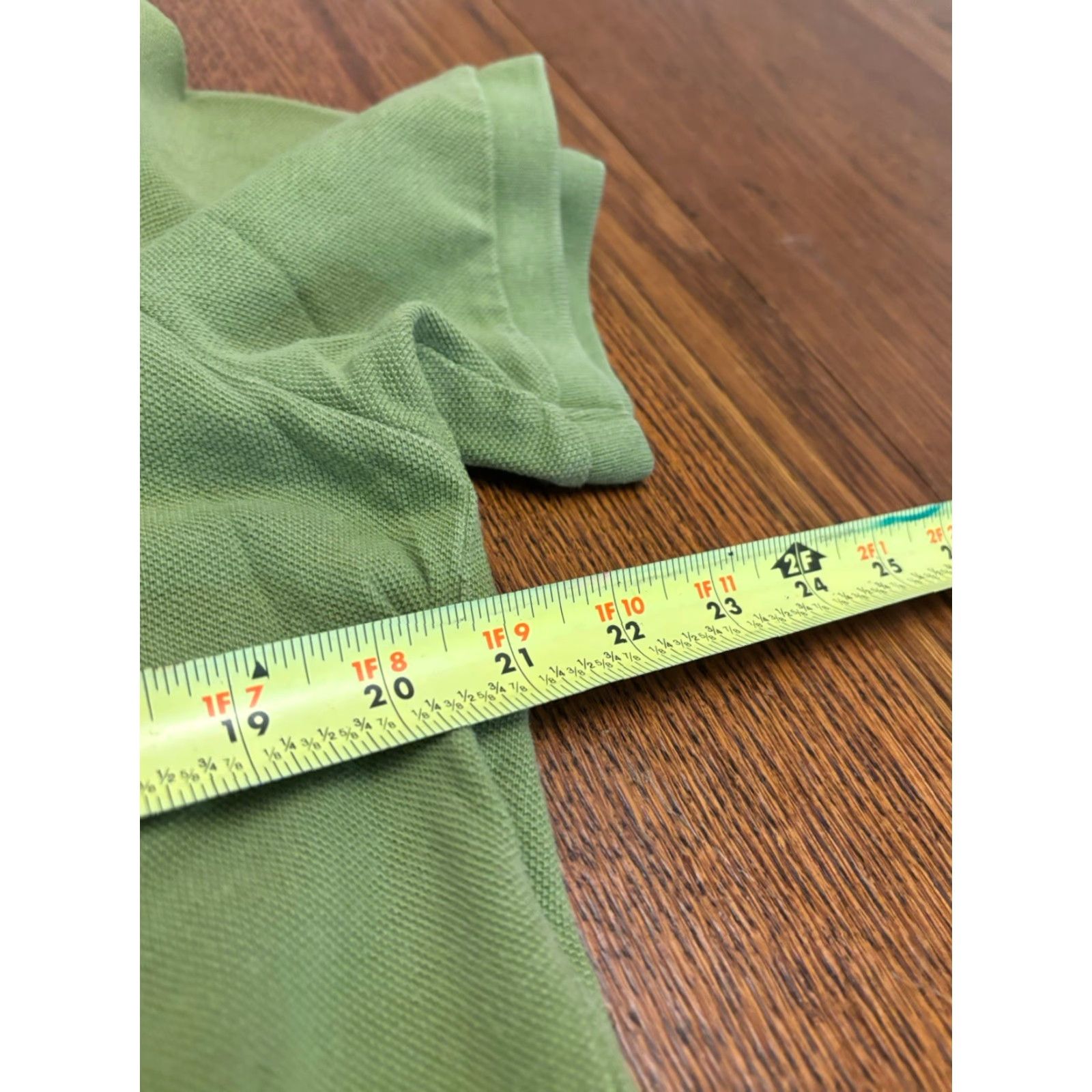 American Eagle Outfitters VINTAGE American Eagle Outfitters Polo Shirt L Green Men's Short Sleeve Shirt Polo Modern Fit R4 Size US L / EU 52-54 / 3 - 3 Thumbnail
