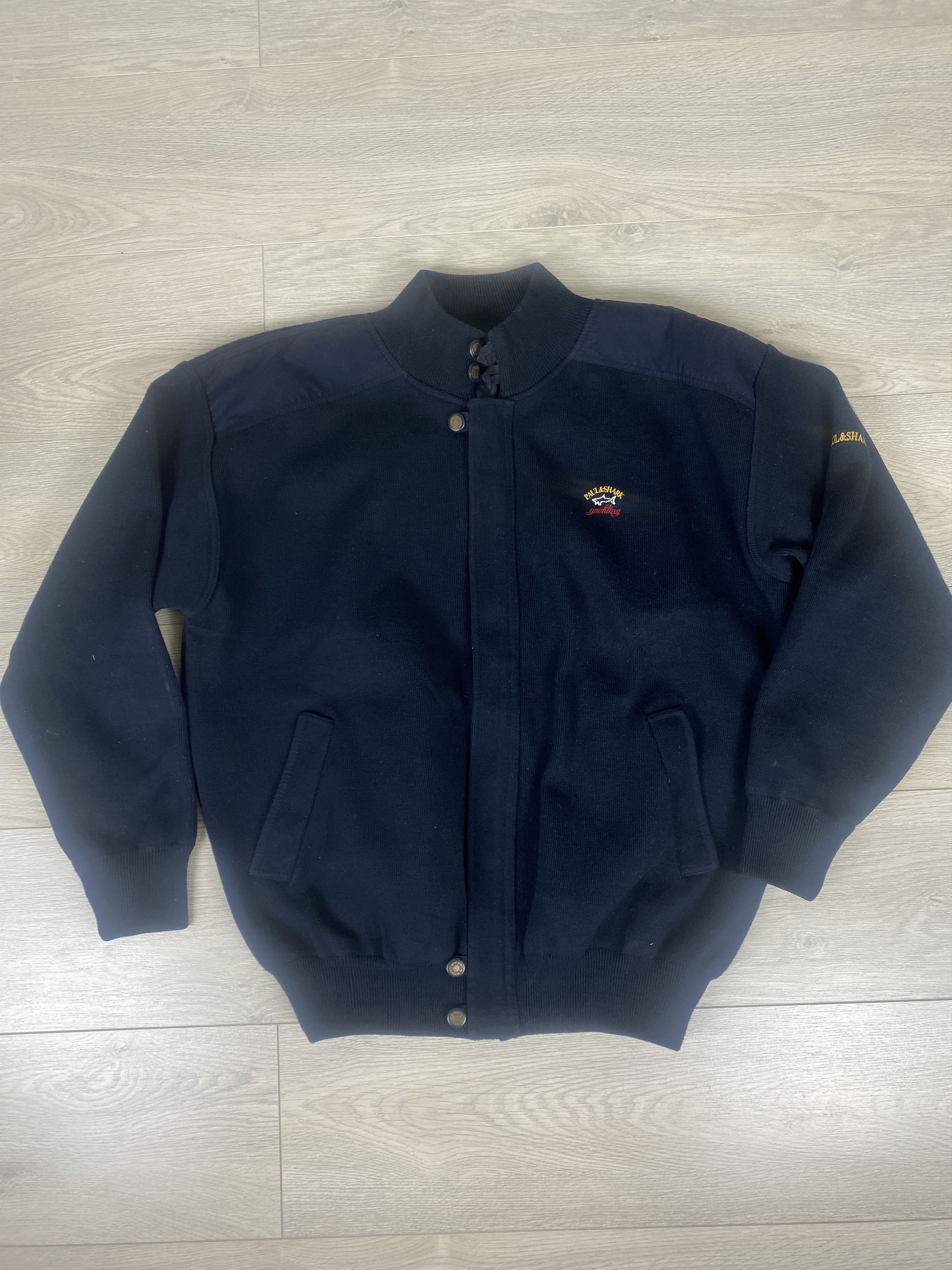 Paul & Shark Paul & Shark Wool Bomber Jacket Size US XXL / EU 58 / 5 - 2 Thumbnail