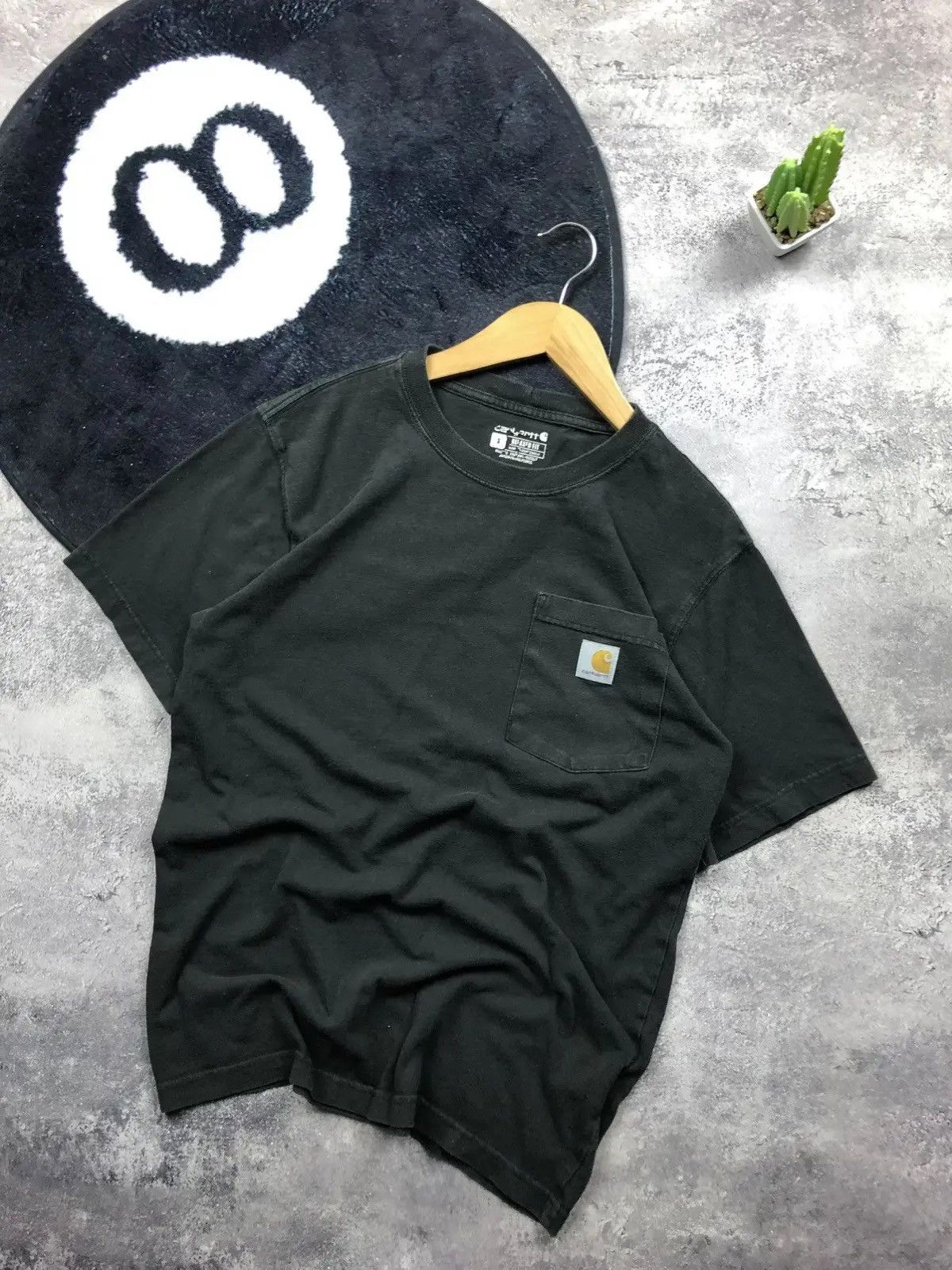 Carhartt CARHARTT Vintage Mini Logo Casual Streetwear T shirt Navy Size US S / EU 44-46 / 1 - 1 Thumbnail