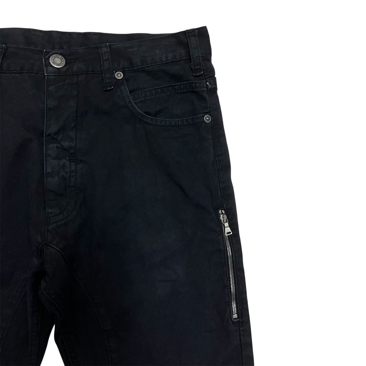 Neil Barrett Neil Barrett Short Pant Black Buckle Back Size US 29 - 2 Thumbnail