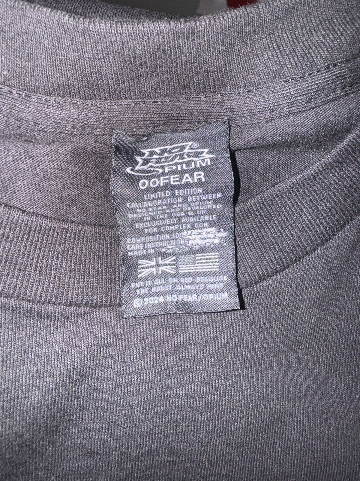 Complex × Ken Carson × Playboi Carti Playboi Carti Opium ComplexCon Tee black No Fear Size US L / EU 52-54 / 3 - 3 Thumbnail