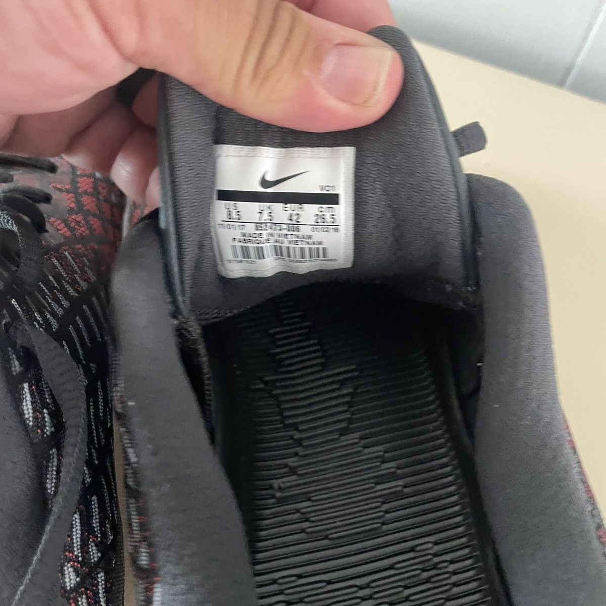 Nike 8.5 Nike Kobe Mamba Instinct Black Red 852473-006 W/ Box Size US 8.5 / EU 41-42 - 13 Thumbnail