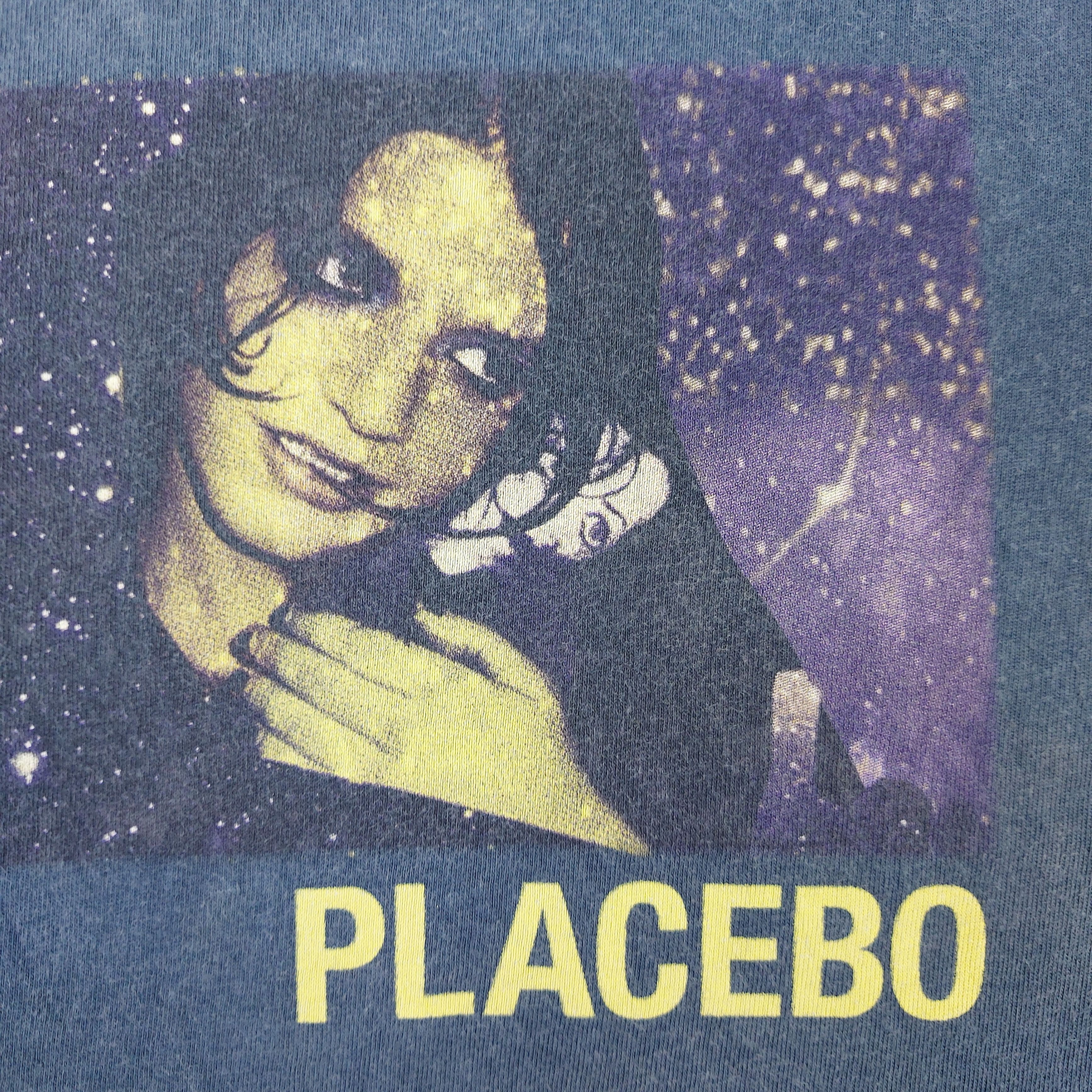 Band Tees Vintage Placebo Band Brian Molko Stefan Olsdal TEE Size US L / EU 52-54 / 3 - 3 Thumbnail