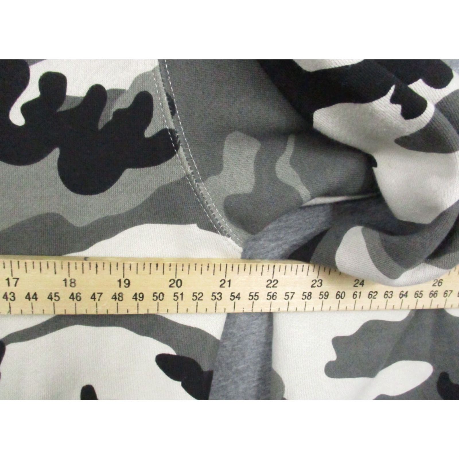 Vintage Independent Trading Company Camo Hoodie Small Pockets Flag Mens Shirt Size US S / EU 44-46 / 1 - 6 Thumbnail