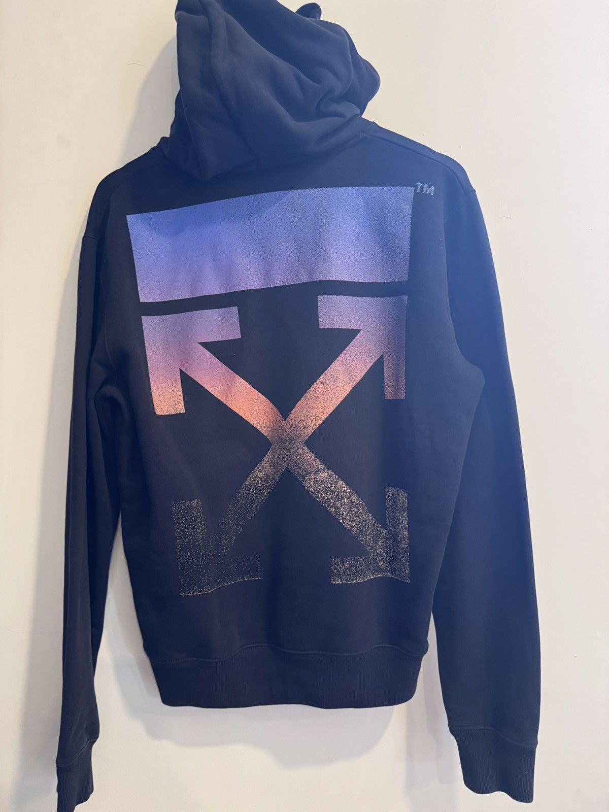 Off-White Off-White Black Hoodie Gradient Arrows Size US M / EU 48-50 / 2 - 7 Thumbnail