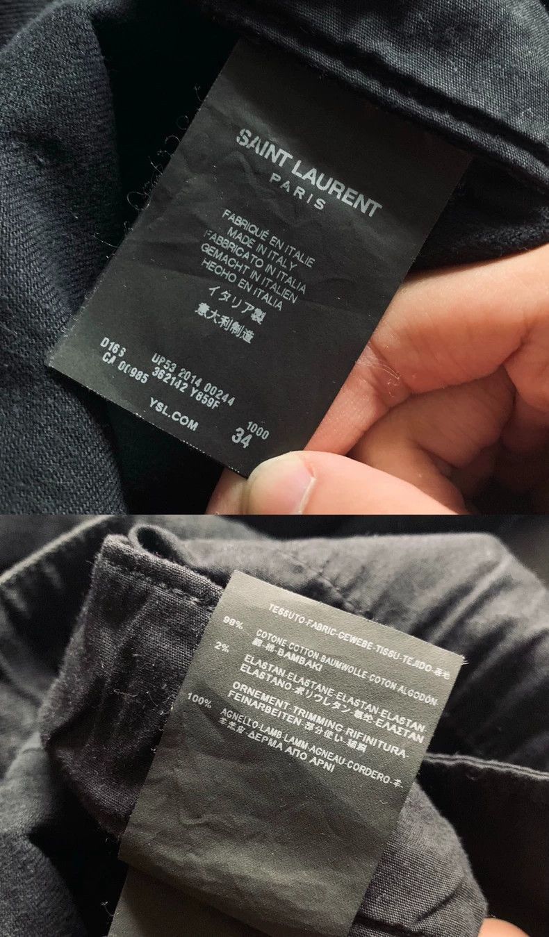 Saint Laurent Paris Saint Laurent Paris Strapped jeans-2508 Size US 34 / EU 50 - 7 Thumbnail
