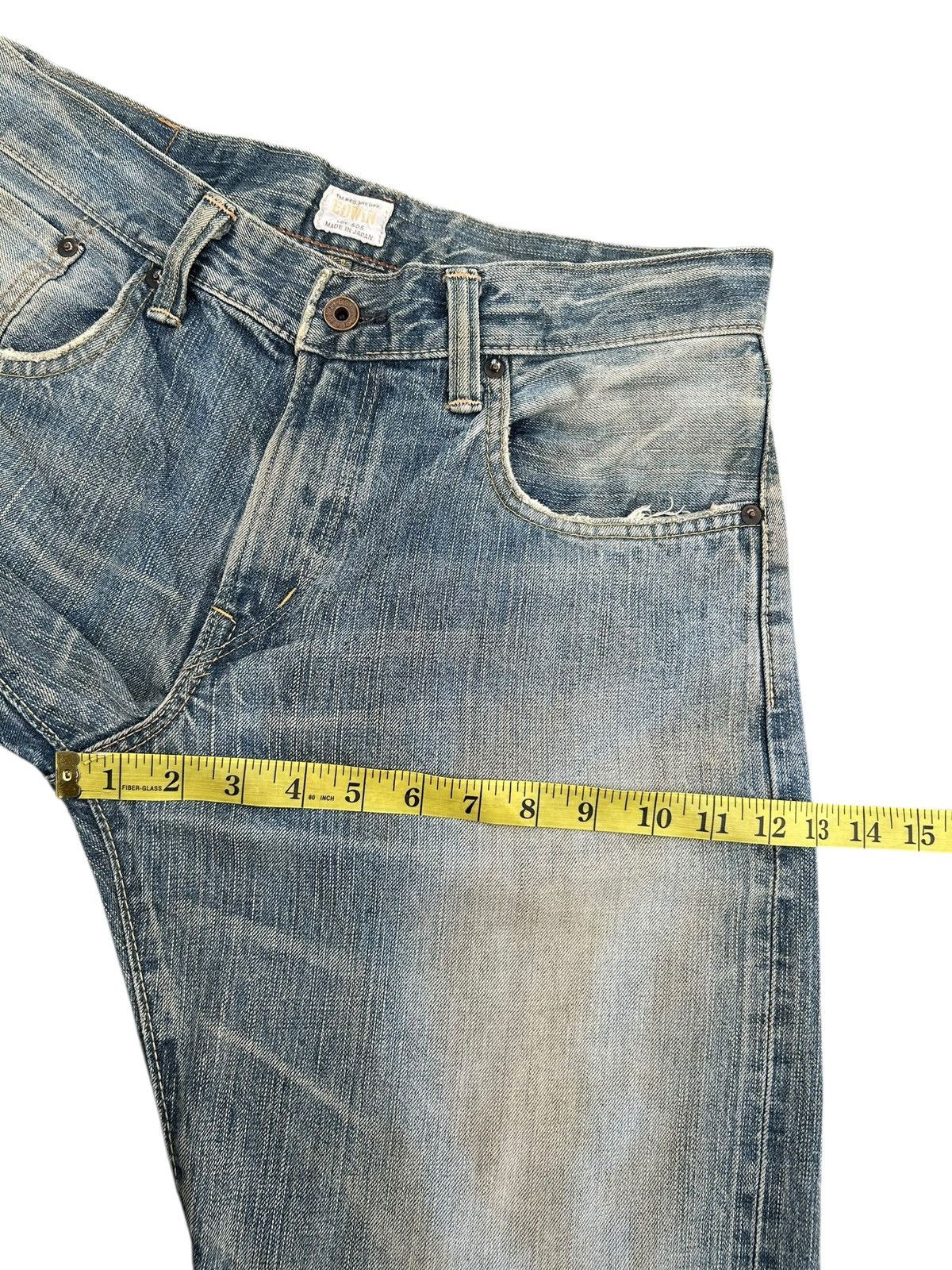 Kapital Vintage Edwin 505zx Selvedge Dirty Patina Denim jeans Size US 34 / EU 50 - 15 Thumbnail