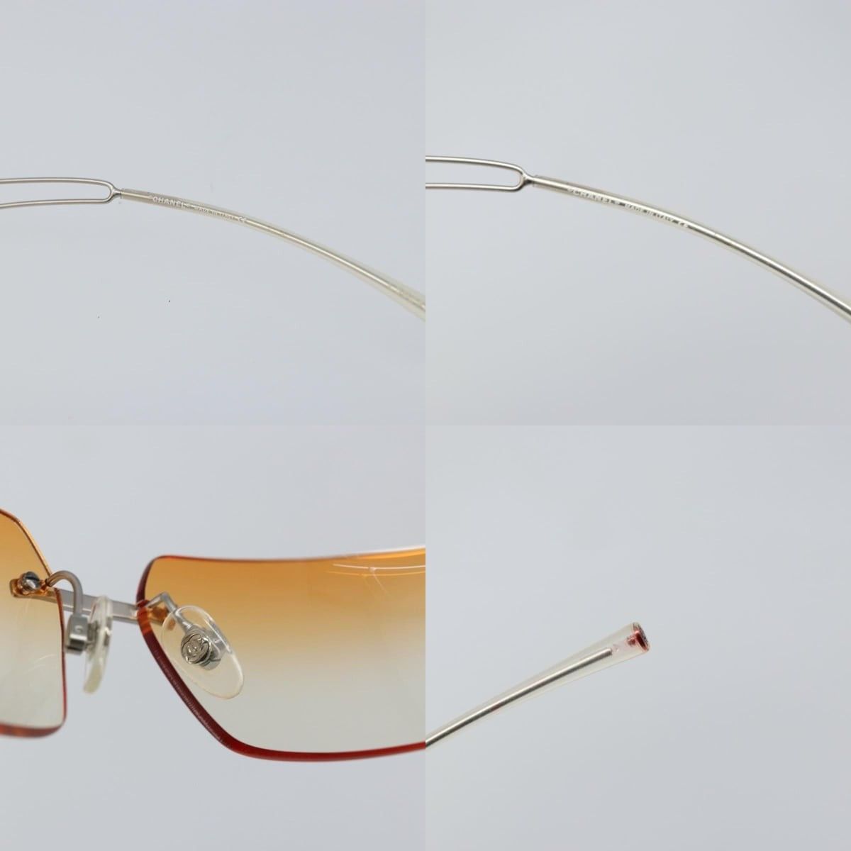 Chanel Chanel Coco Mark Sunglasses Size ONE SIZE - 4 Thumbnail