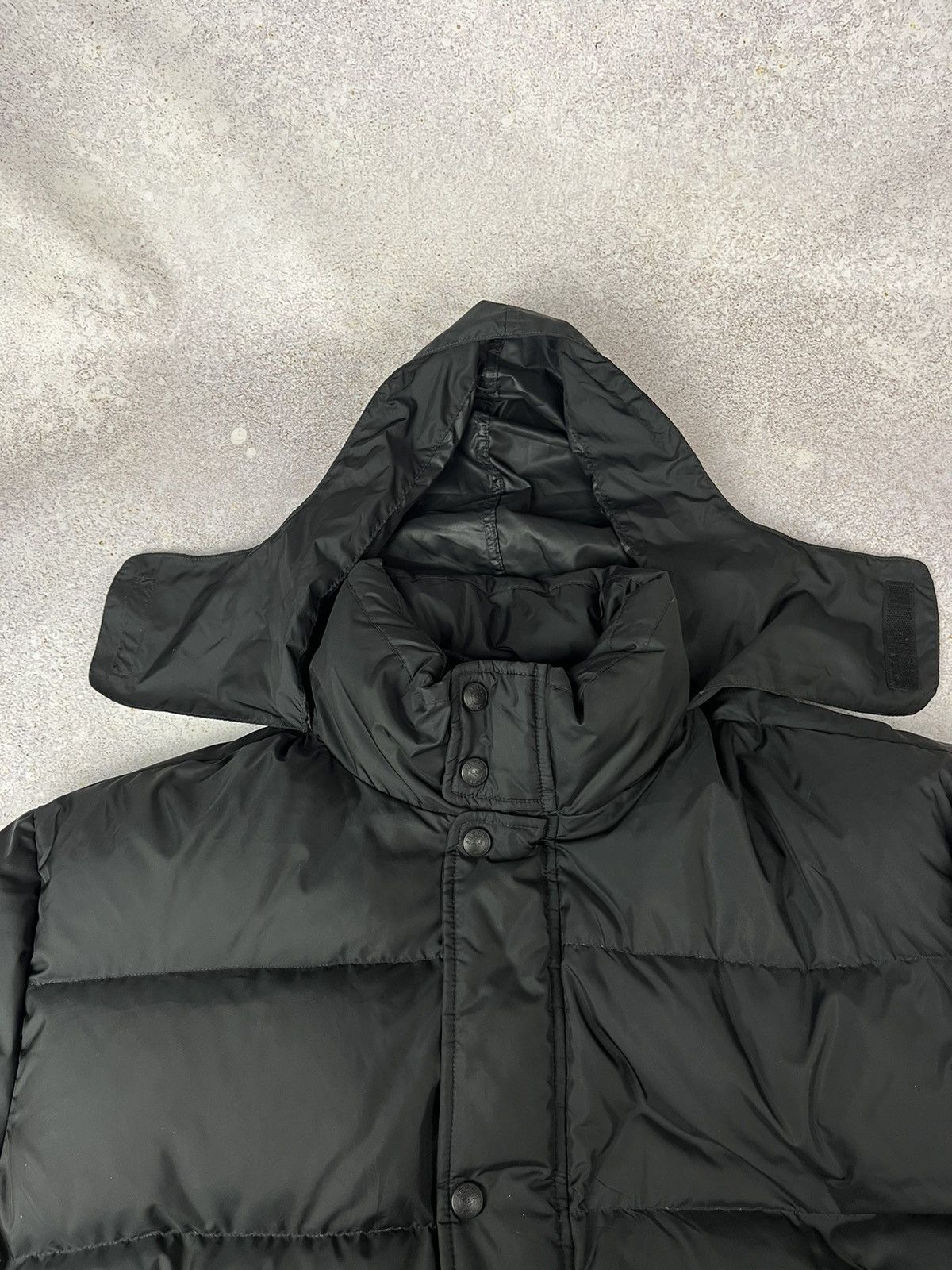 Armani Giorgio Armani Vintage 90s Full Black Down Jacket Puffer Size US XL / EU 56 / 4 - 11 Thumbnail