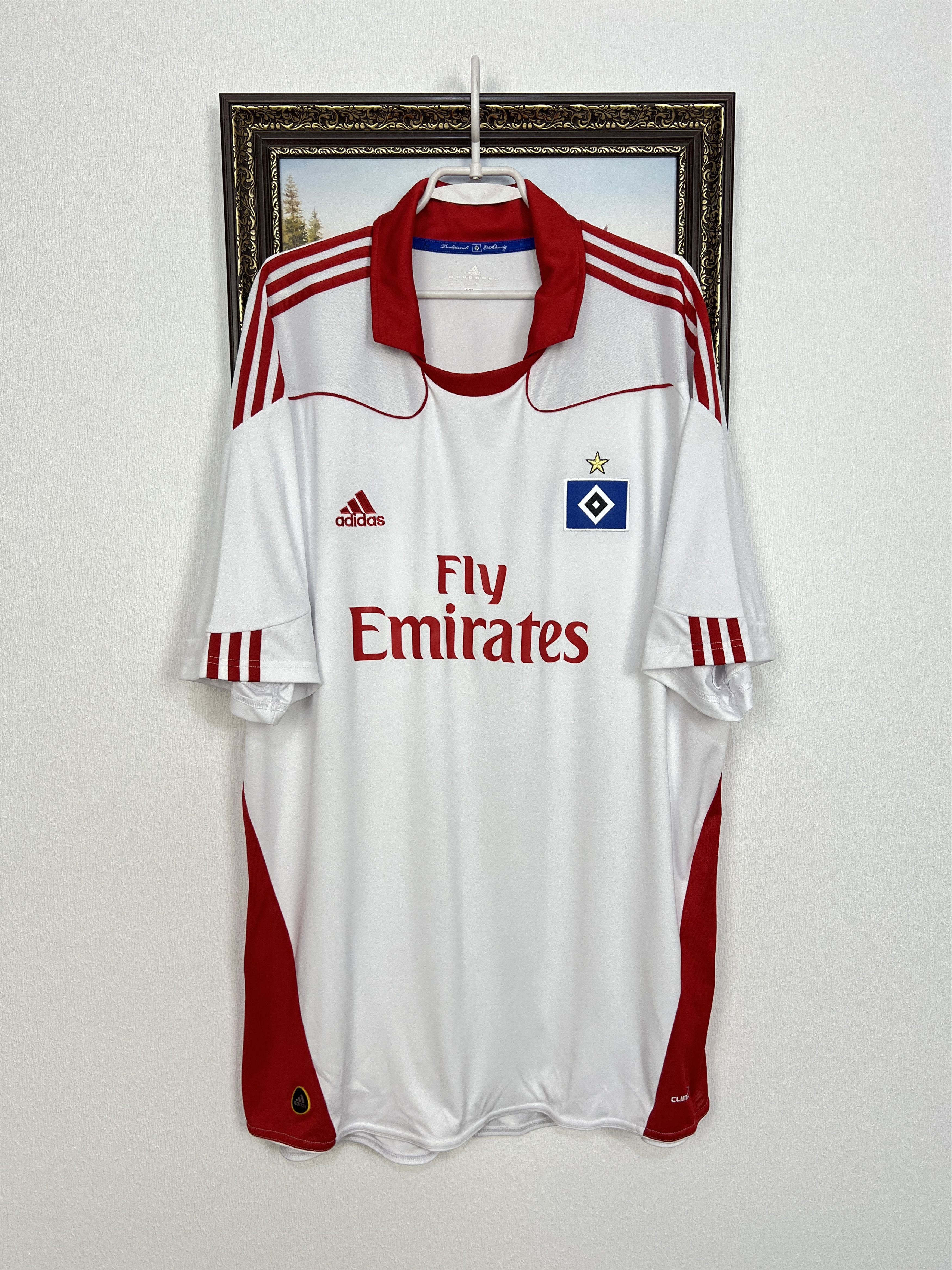 Adidas Hamburg Home football shirt Soccer Jersey Trikot Size 3XL Size US XXL / EU 58 / 5 - 1 Thumbnail