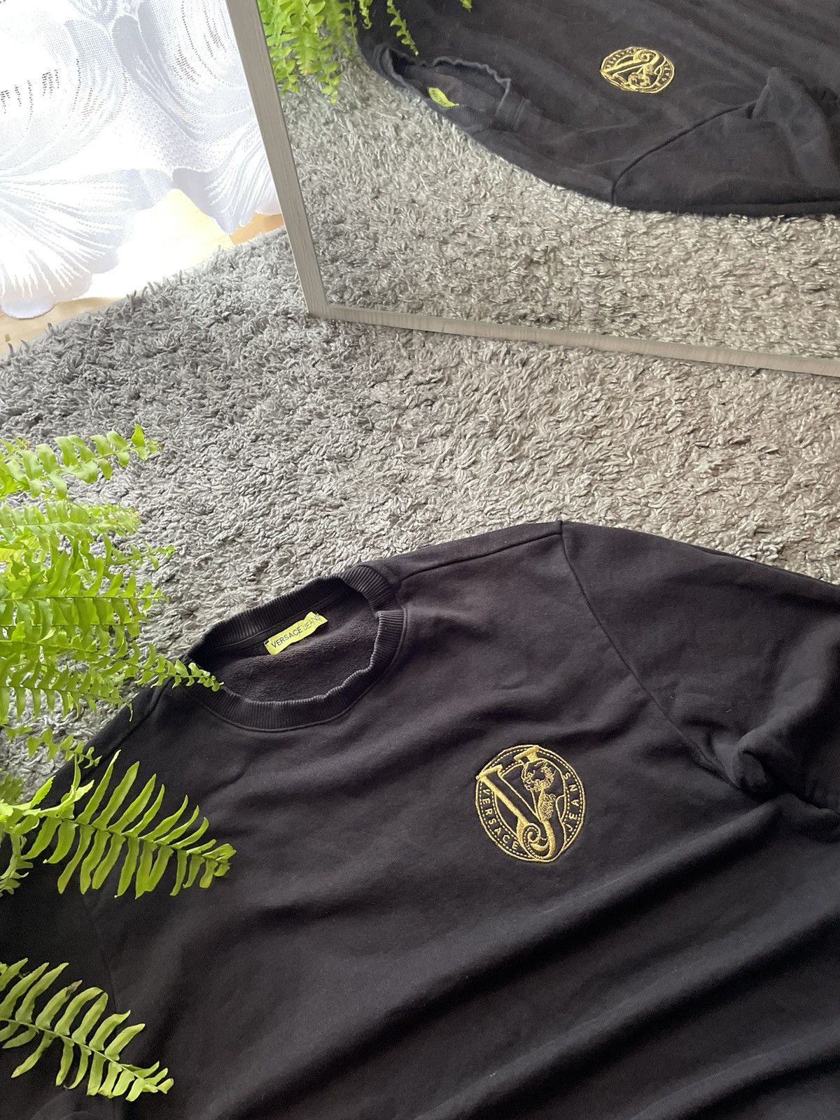 Versace × Vintage Versace Sweatshirt Streetwear Vintage Logo Rare Size US L / EU 52-54 / 3 - 5 Thumbnail