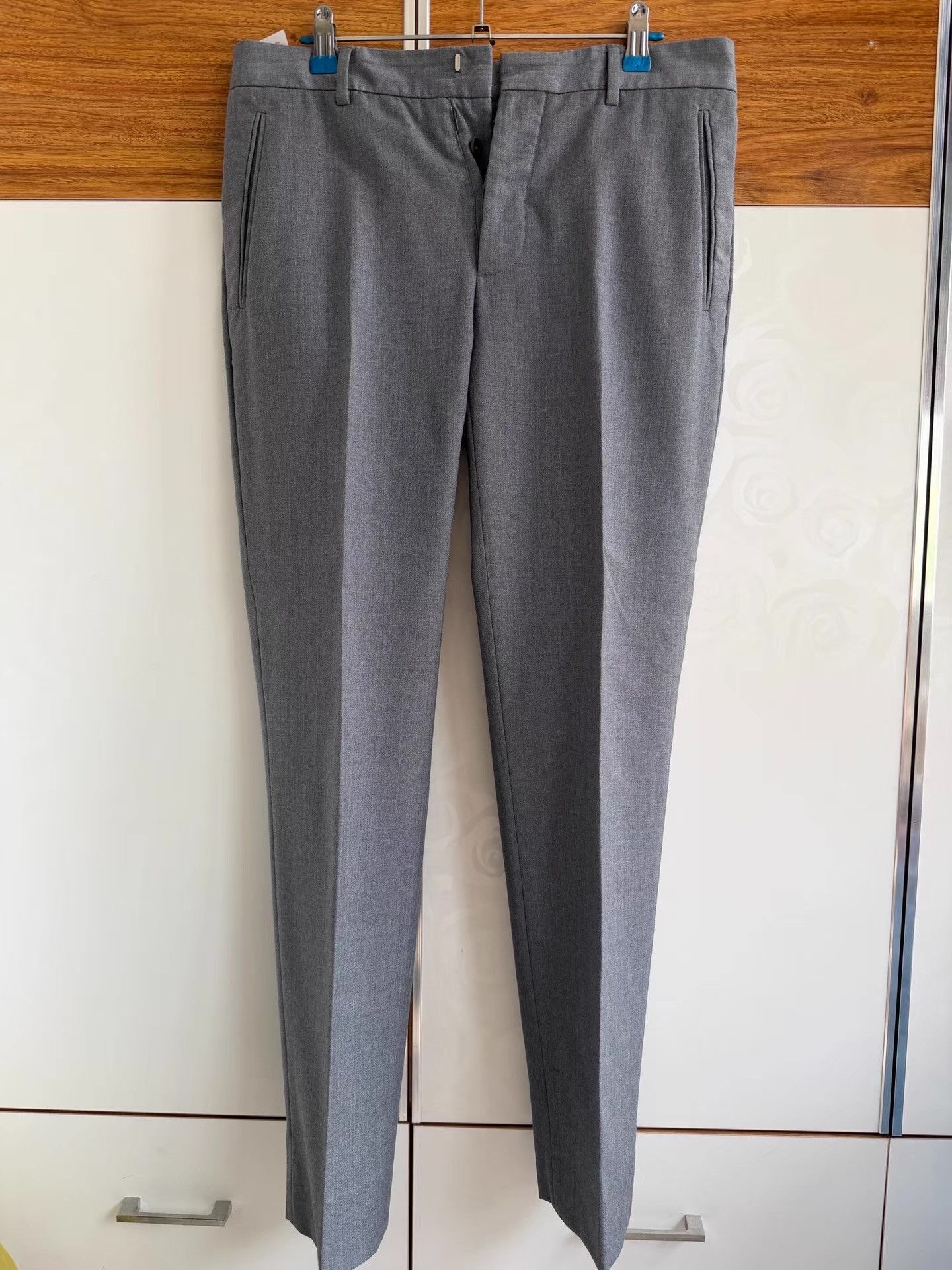 Maison Margiela Maison Margiela Men's Gray Trousers Q16 Size US 36 / EU 52 - 1 Thumbnail