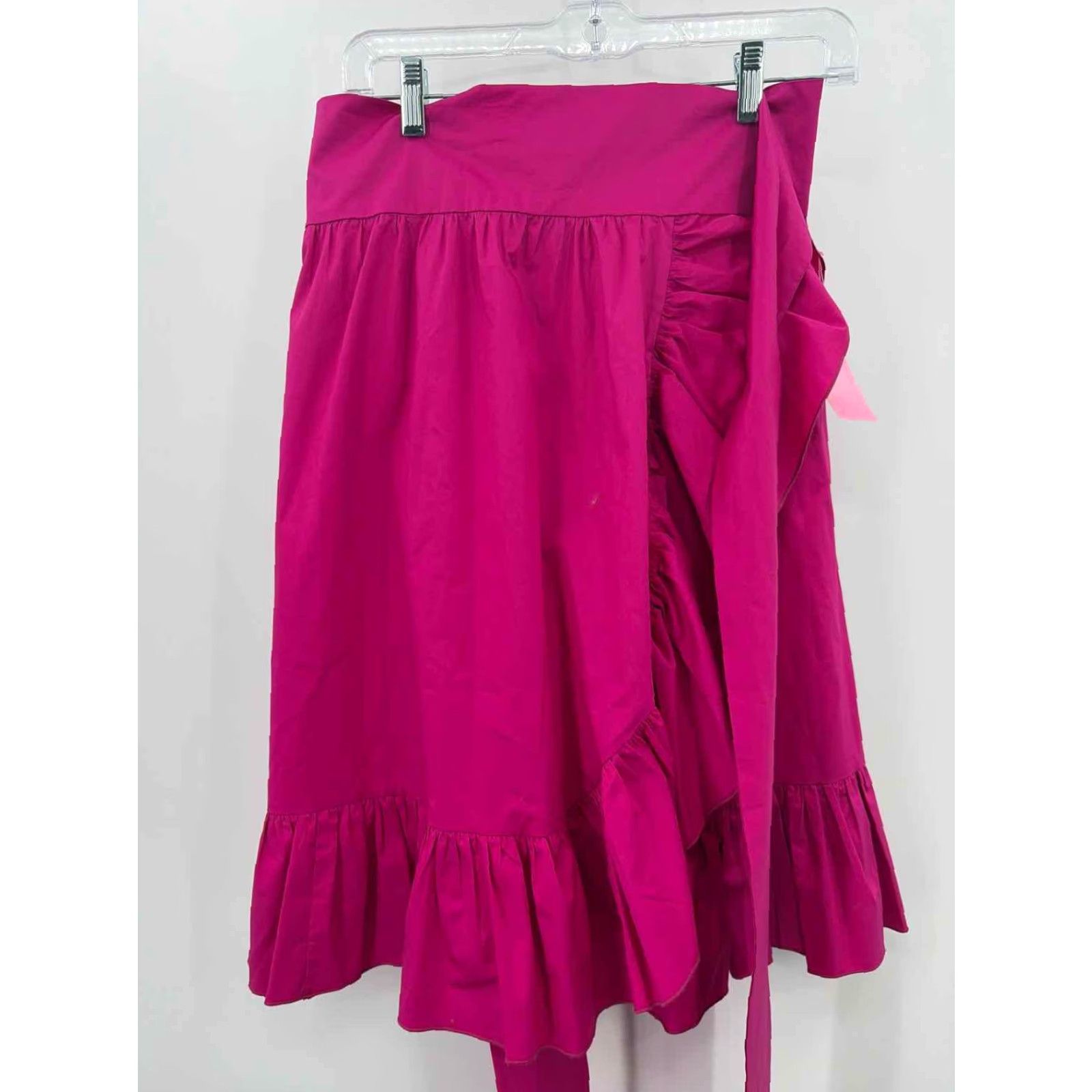 Pinko Pre-Owned Monica Nera Pink Size 46 Wrap A Line Skirt Size 32" / US 10 / IT 46 - 2 Thumbnail