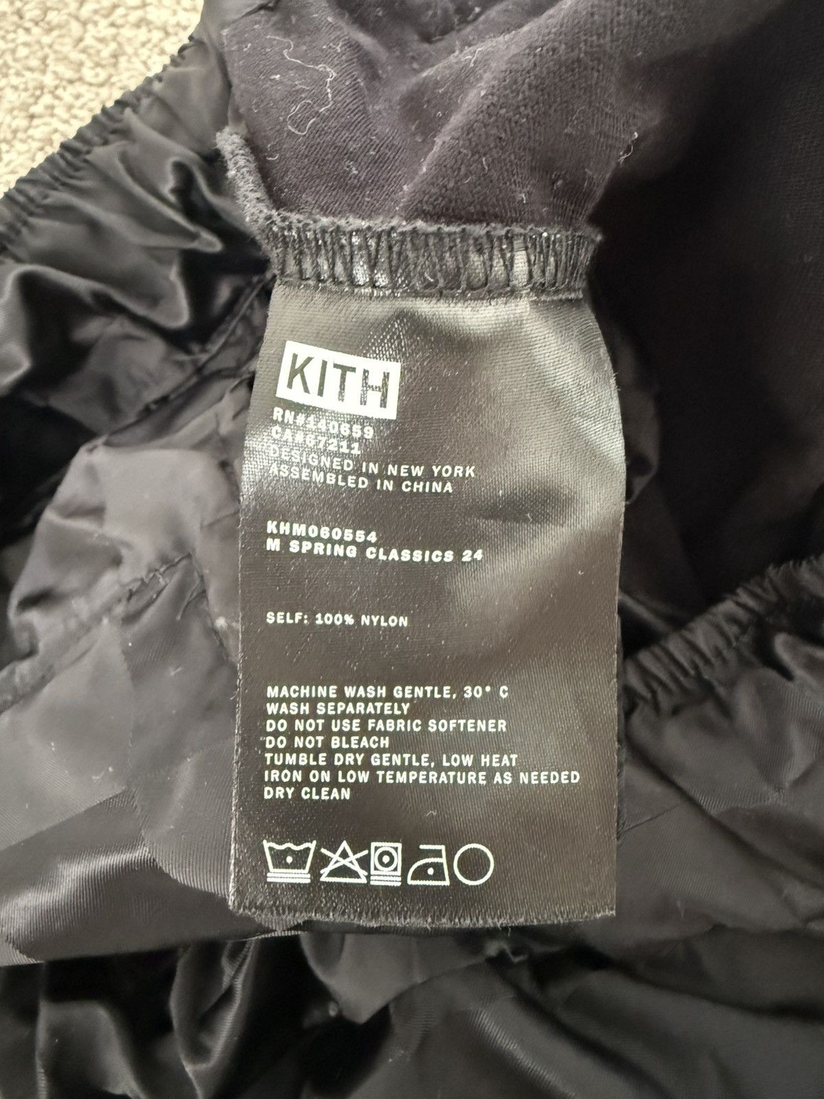 Kith Checkered Satin Davon Pant - Size Small Size US 30 / EU 46 - 4 Thumbnail