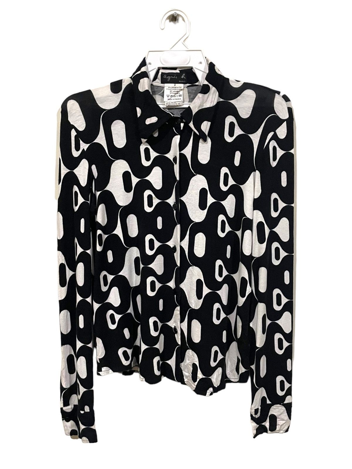agnes b. 90s Agnes B. Beautiful Shirts Size S / US 4 / IT 40 - 2 Thumbnail