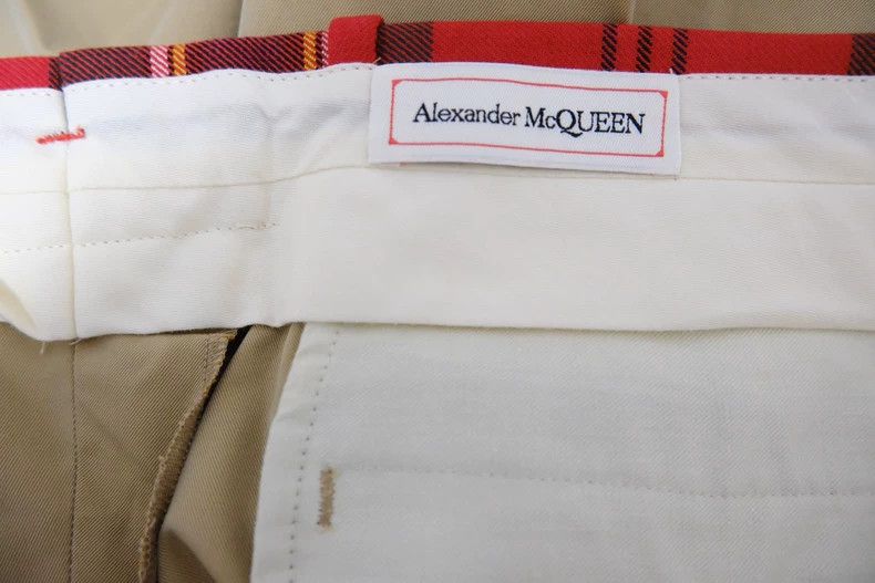 Alexander McQueen Alexander McQUEEN Casual Western - style trousers Size US 38 / EU 54 - 5 Thumbnail