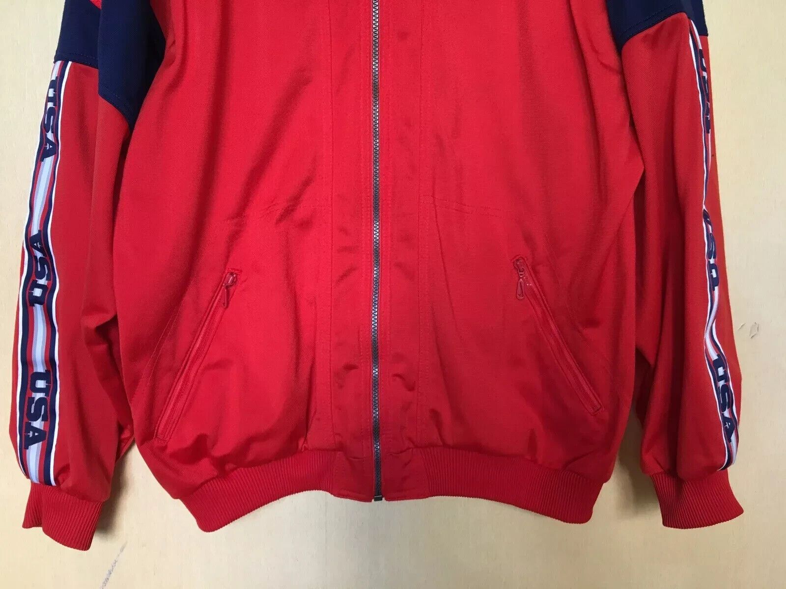 Nike NIKE VINTAGE TRACK JACKET FULL ZIP BIG LOGO USA 1990s BLOKE Size US M / EU 48-50 / 2 - 8 Thumbnail