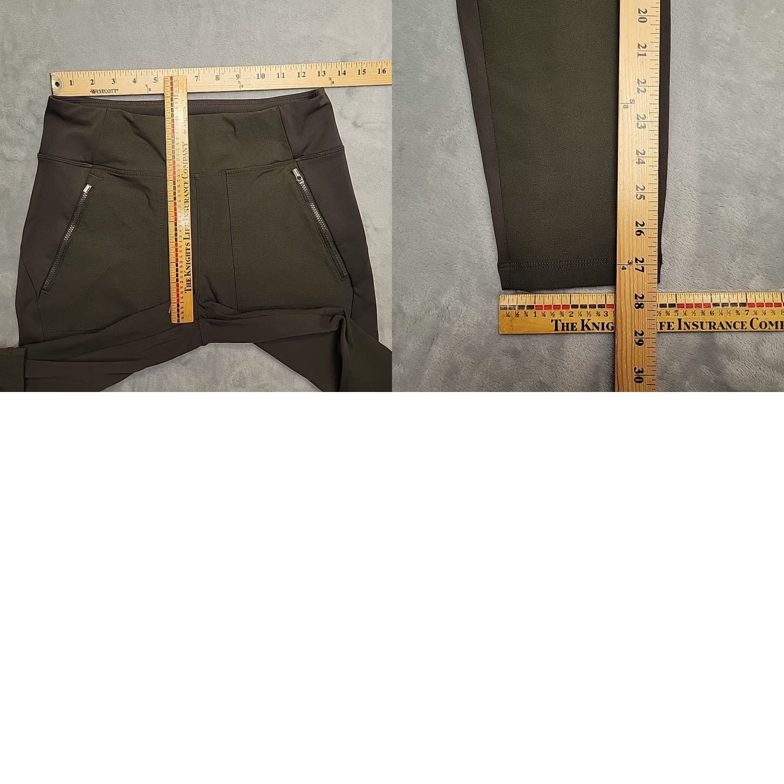 Athleta Athleta Pants Womens 8 Green Highline Hybrid Cargo Tight Legging Athleisure Size 30" / US 8 / IT 44 - 8 Thumbnail