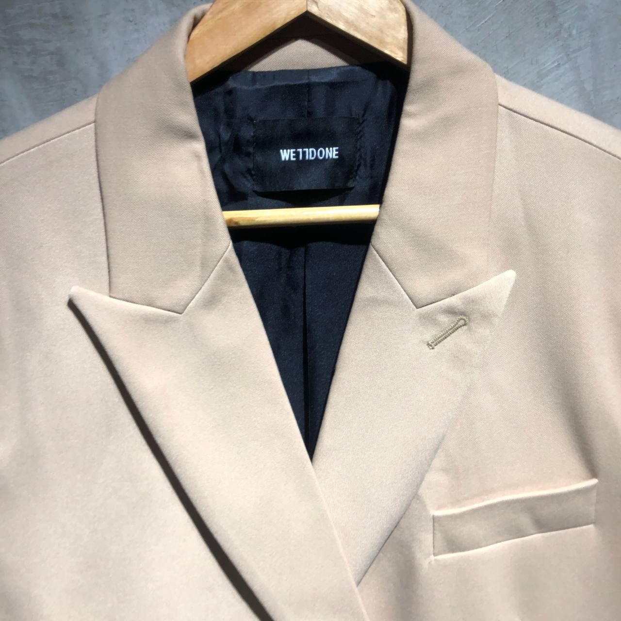 WE11DONE We11done Embossed back logo blazer Size 50R - 6 Thumbnail
