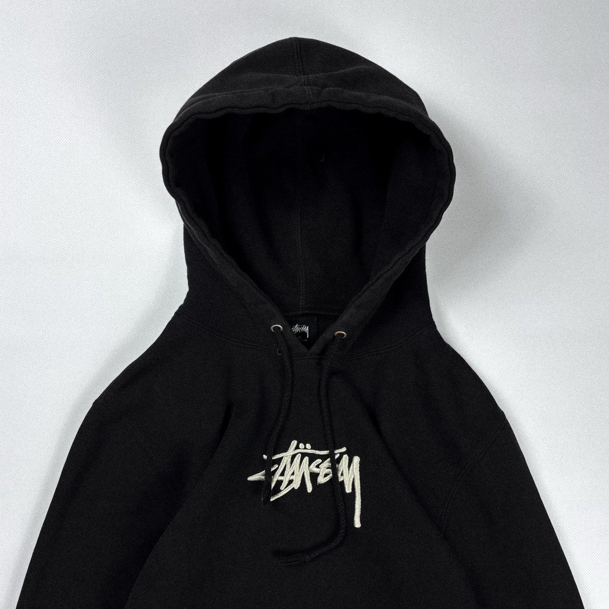 Stussy Stussy Logo Vintage Hoodie Size US M / EU 48-50 / 2 - 2 Thumbnail