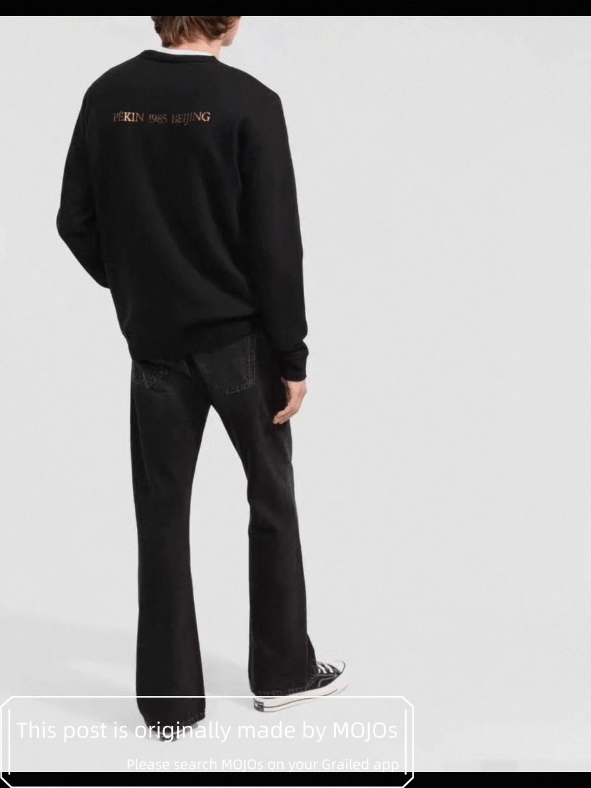 Saint Laurent Paris Chinese Logo Sweatshirt mojos125126