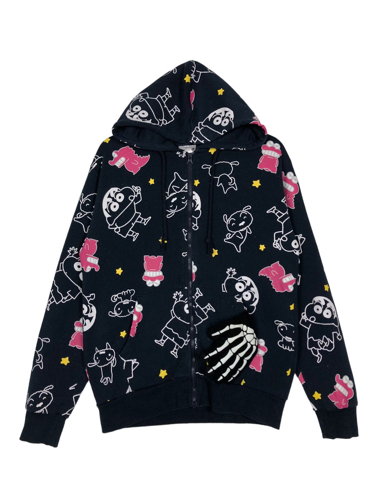 Japanese Brand 🔥90’s Vintage Cartoon Drama Shin Chan Japan Hoodie Big Logo Size US L / EU 52-54 / 3 - 1 Thumbnail