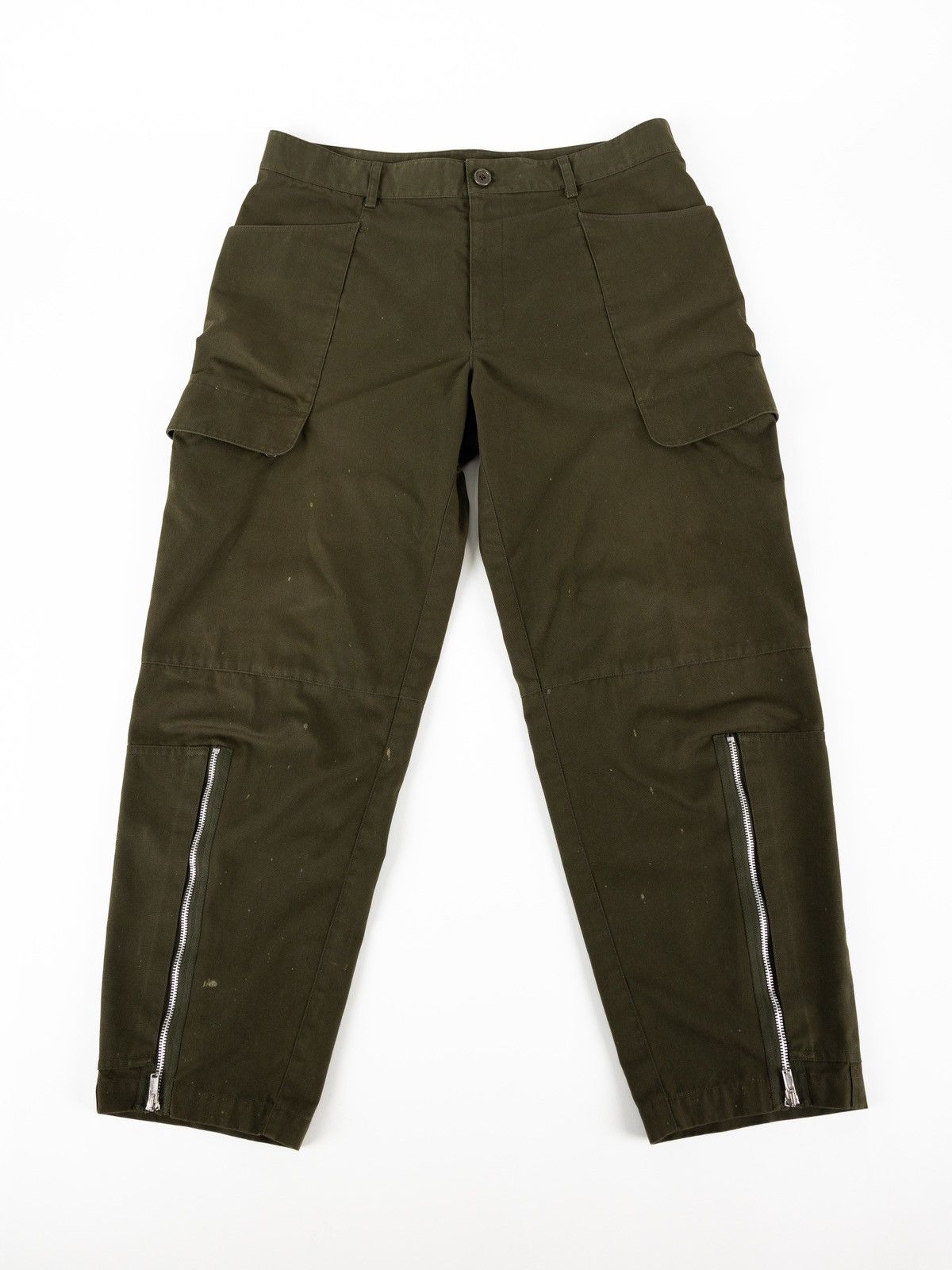 Helmut Lang Helmut Lang Green Cargo Pants Size US 36 / EU 52 - 1 Thumbnail