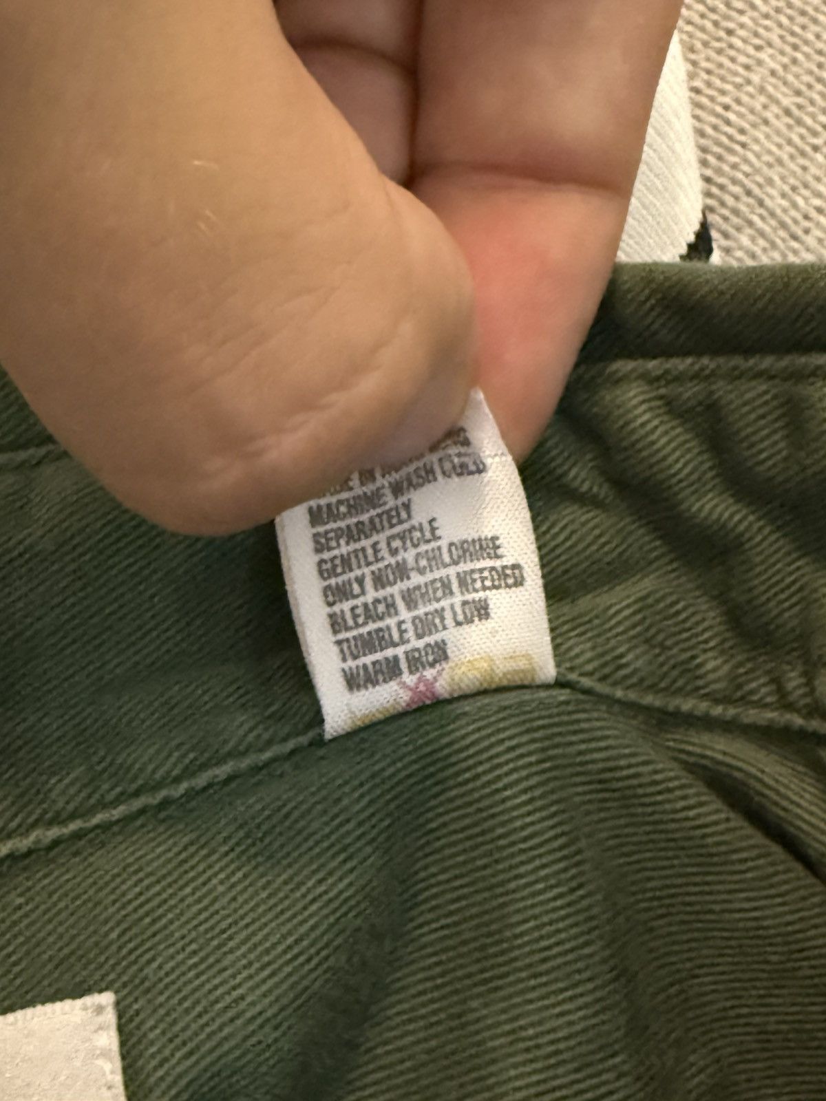 Yves Saint Laurent Green YSL Shirt Heavy Cotton YSL Denim Shirt Overshirt Size US M / EU 48-50 / 2 - 15 Thumbnail