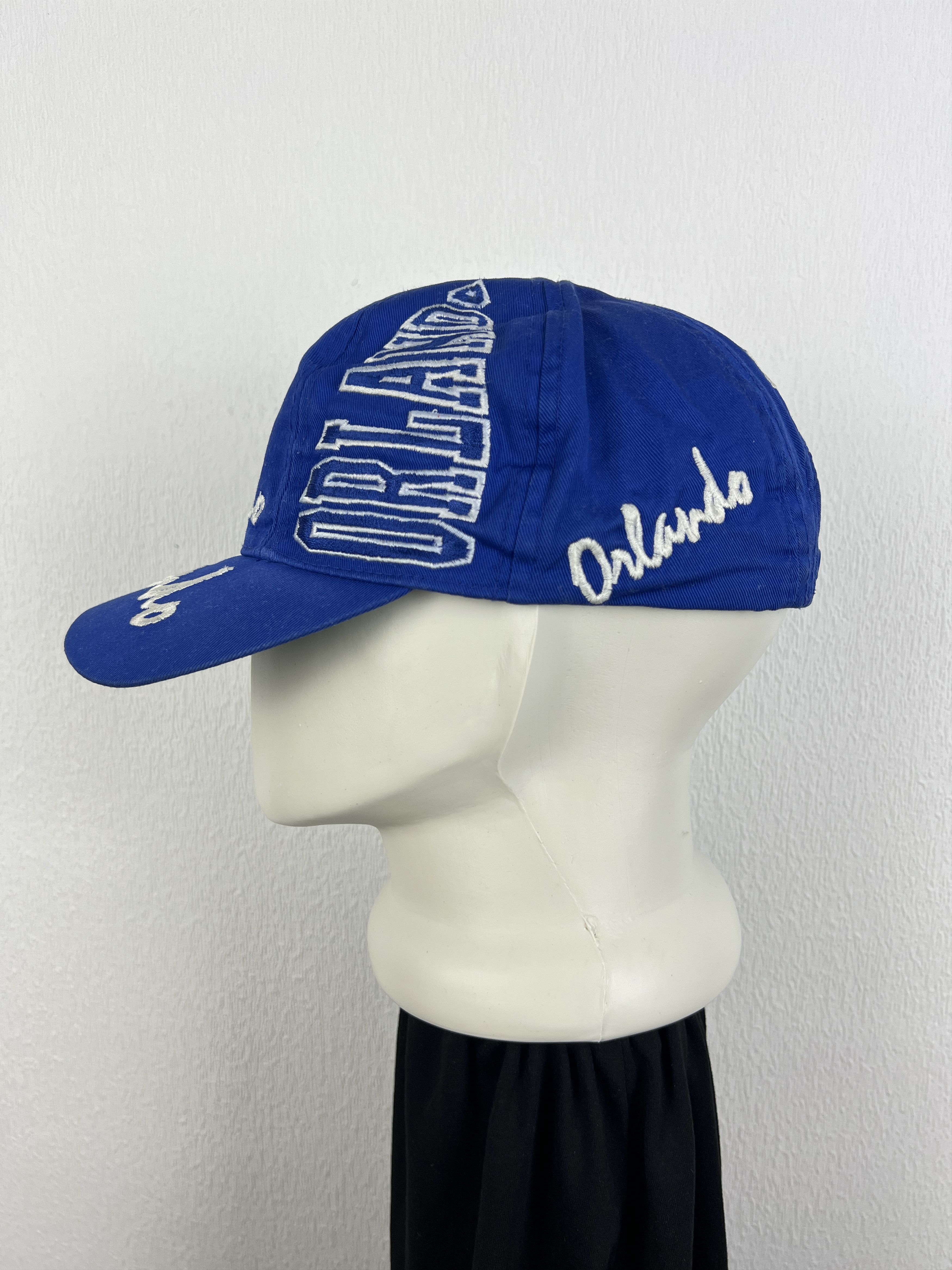 Vintage Vintage Orlando Magic Cap Har NBA Rare Adult Blue Snapback Size ONE SIZE - 3 Thumbnail