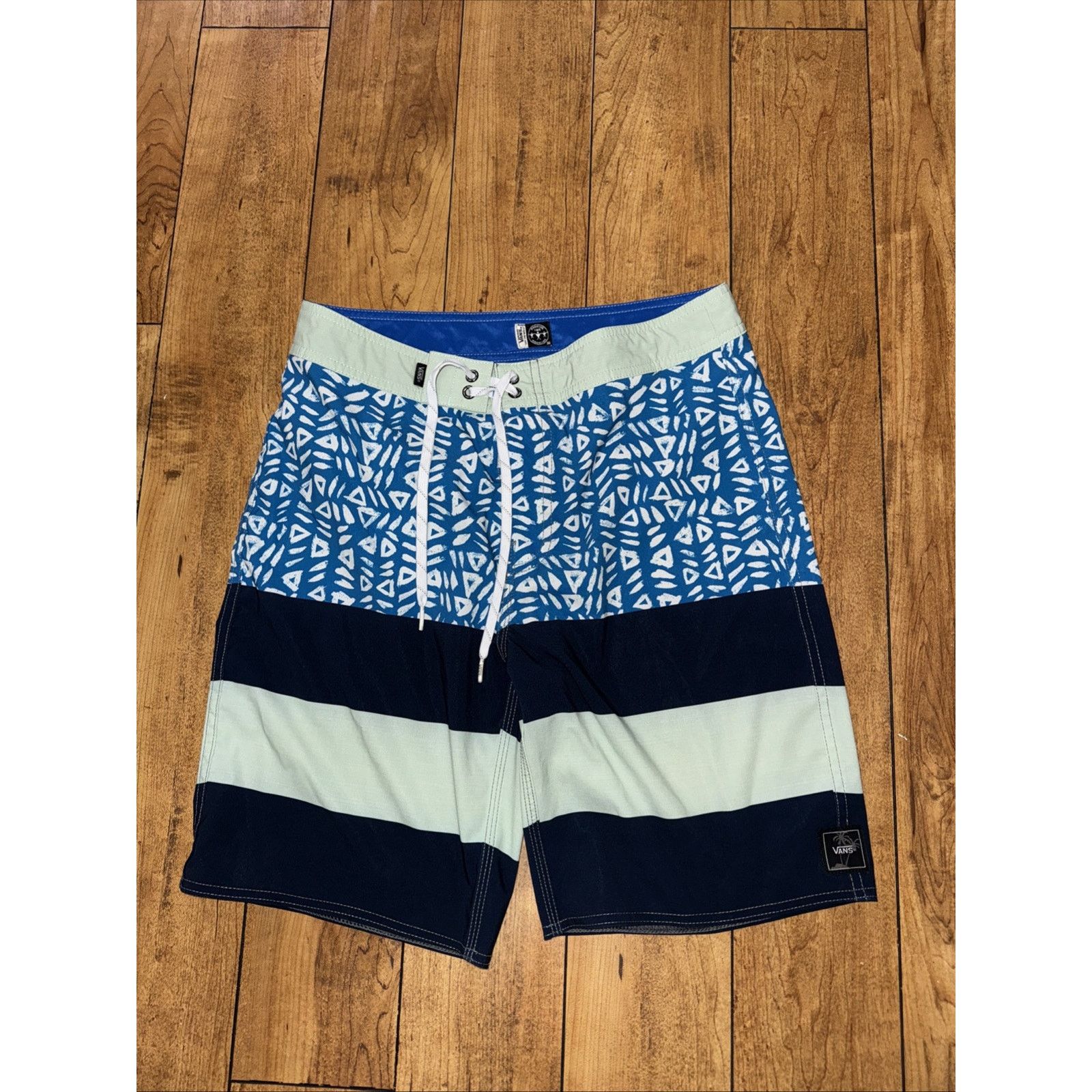 Vans Vans Board Shorts Swim Trunks Size 30 Blue Size US 30 / EU 46 - 1 Thumbnail