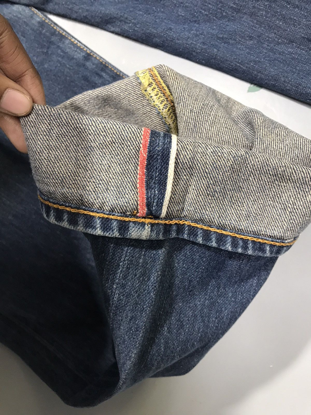 Japanese Brand Vintage Japanese brand seagull salvage denim Size US 36 / EU 52 - 8 Thumbnail