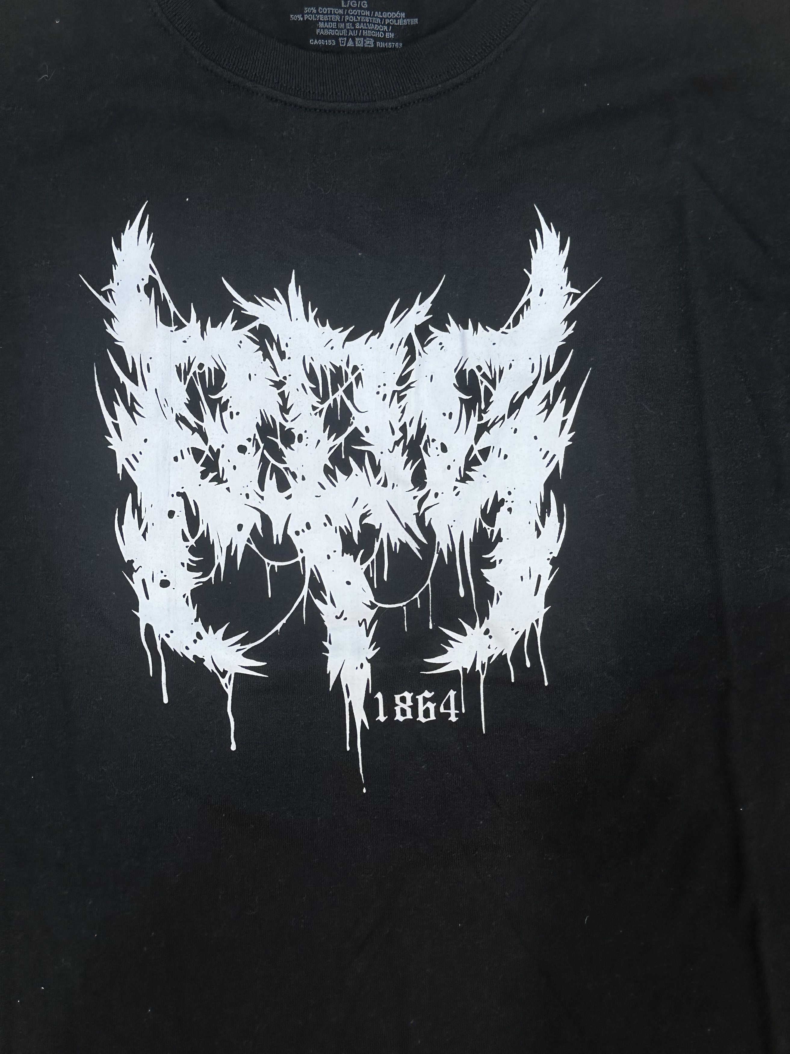 Other PPG Norwegian Black Metal Font Tee – Size L Size US L / EU 52-54 / 3 - 4 Thumbnail