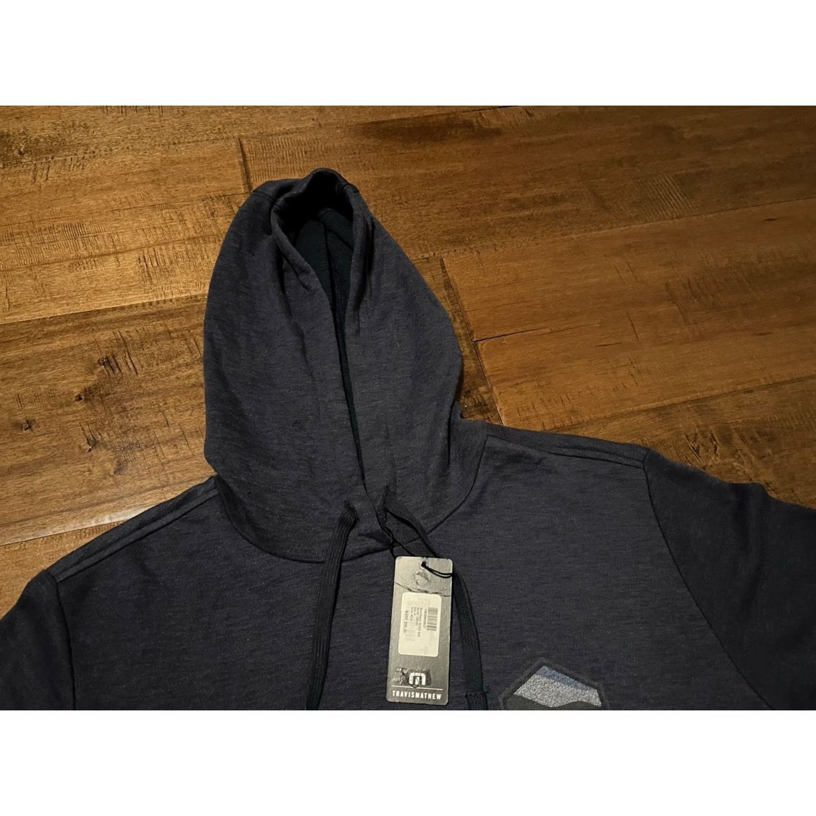 TravisMathew Travis Mathew Beach Bar Navy Blue Pullover Hoodie Shirt - Men's Small - New Size US S / EU 44-46 / 1 - 4 Thumbnail