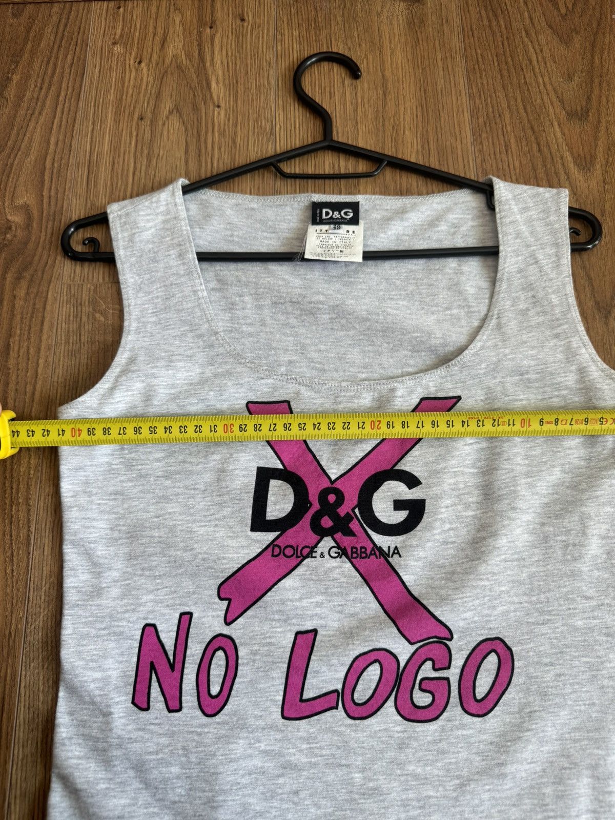 Dolce & Gabbana Tank top Dolce & Gabbana No Logo y2k original luxury item Size S / US 4 / IT 40 - 4 Thumbnail