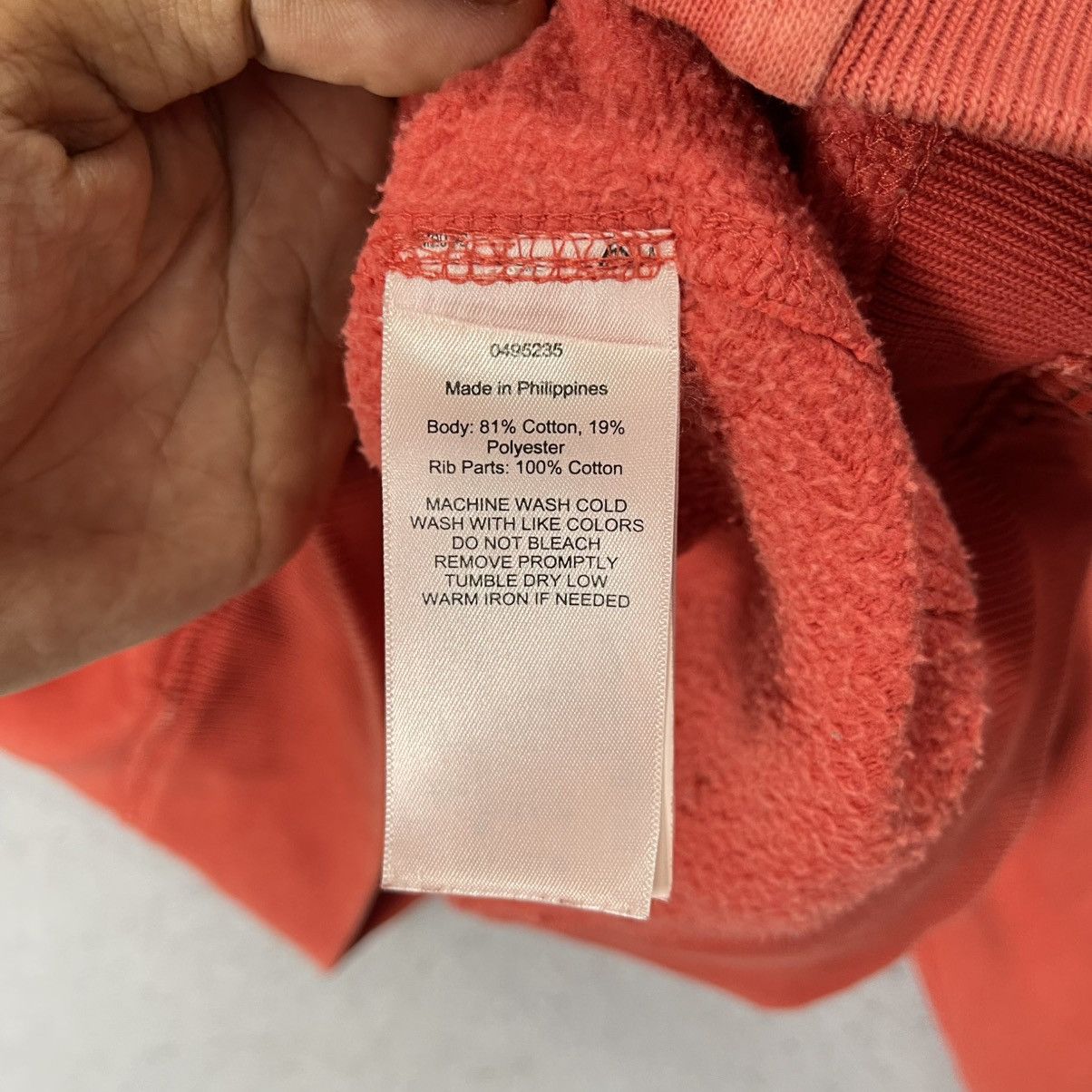 Polo Ralph Lauren Polo Ralph Lauren Zip Hoodie Faded Red Size US S / EU 44-46 / 1 - 9 Thumbnail