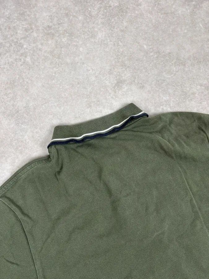 Prada 2000s Prada Linea Rossa Olive Green Polo Shirt Size US S / EU 44-46 / 1 - 6 Thumbnail