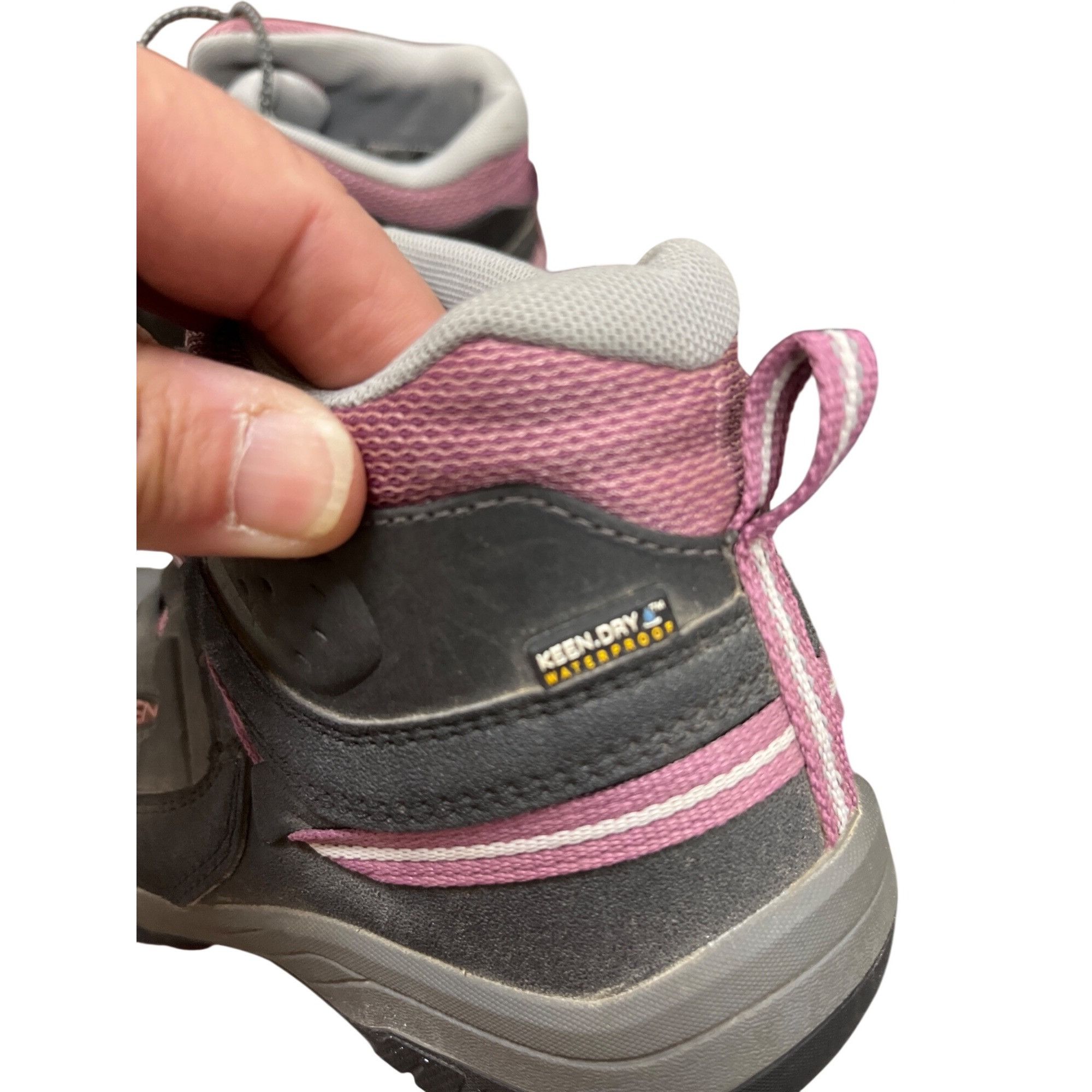 KEEN Keen Dry waterproof wms gray pink trail hiking ankle boots s Size US 6 / IT 36 - 5 Thumbnail