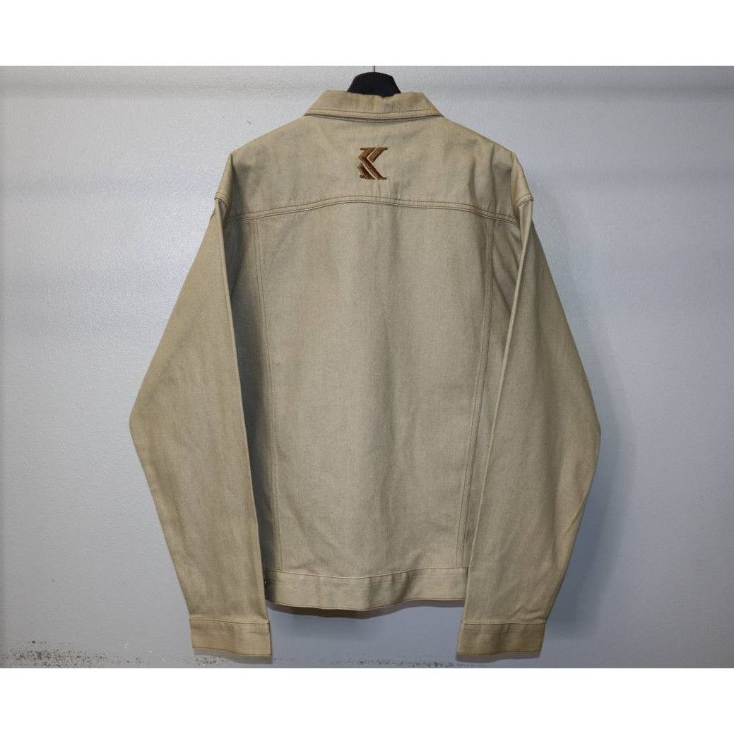 Vintage Kani Jeans Denim Jean Jacket Men’s Size XL Khaki Beige Size US XL / EU 56 / 4 - 2 Thumbnail