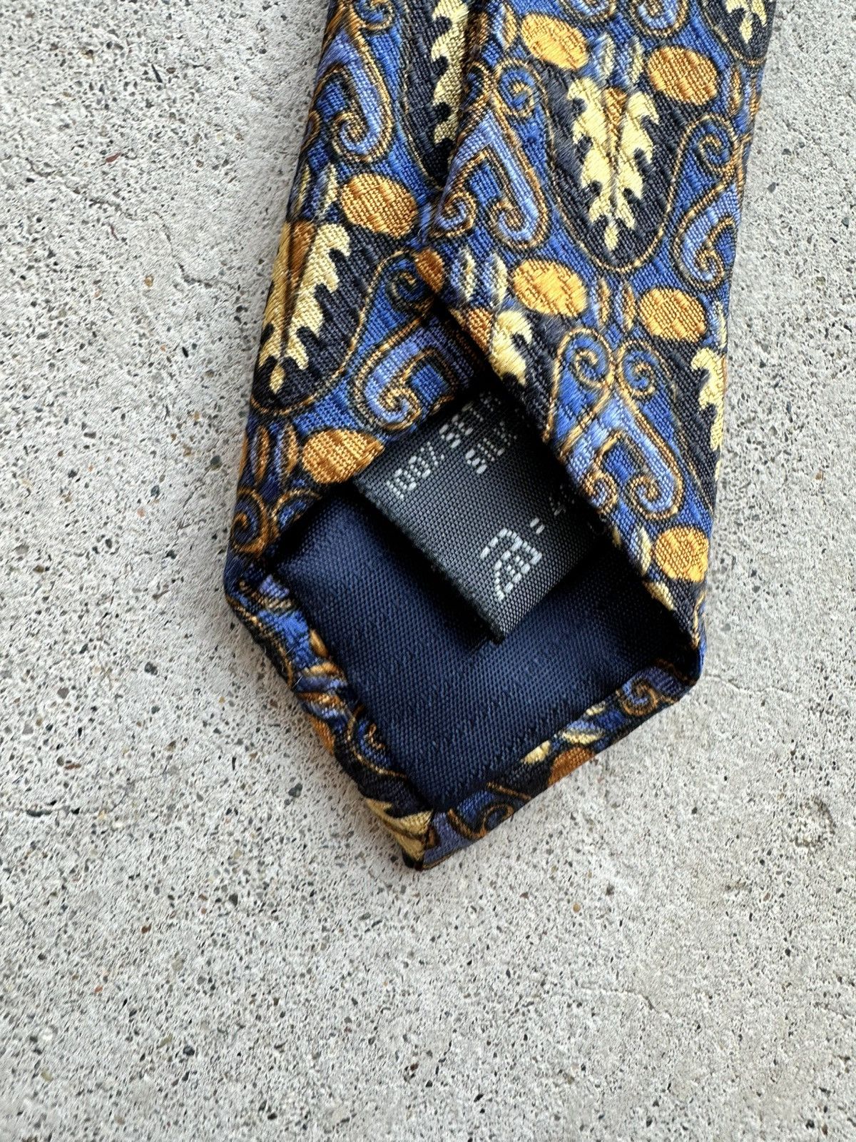 Ermenegildo Zegna Ermenegildo Zegna Luxury Necktie Mens Multicolor Silk Italy Size ONE SIZE - 5 Thumbnail