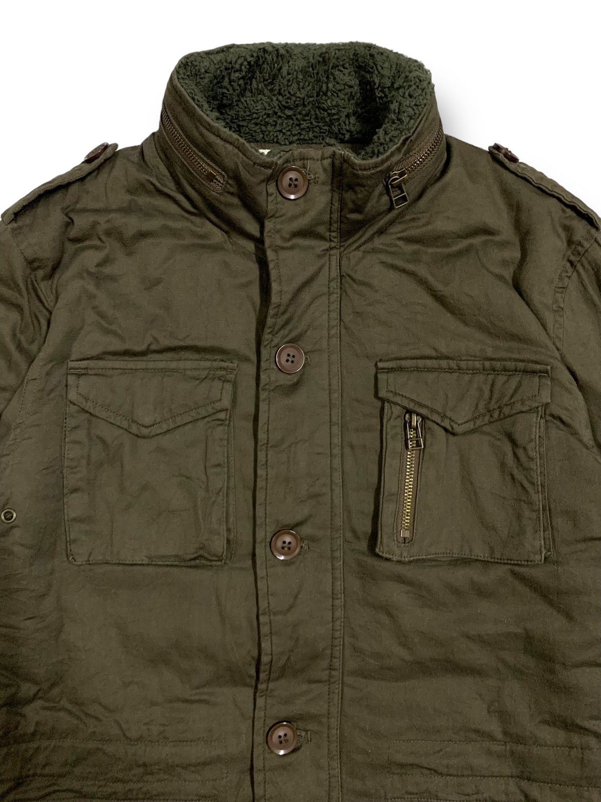 Japanese Brand Vintage Japanese Brand Multi-pockets Military Field Jacket Size US M / EU 48-50 / 2 - 5 Thumbnail