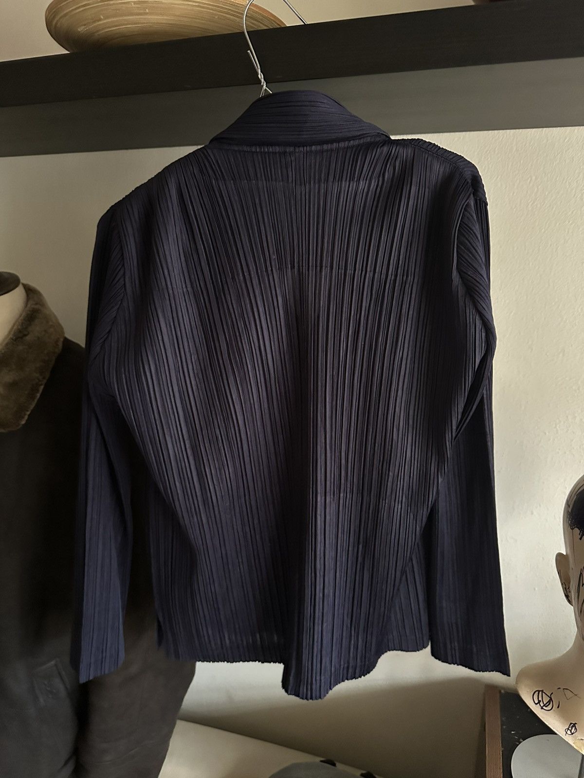 Pleats Please Issey Miyake 1990s Pleat Please Issey Miyake 4 button Shirt Size M / US 6-8 / IT 42-44 - 8 Thumbnail