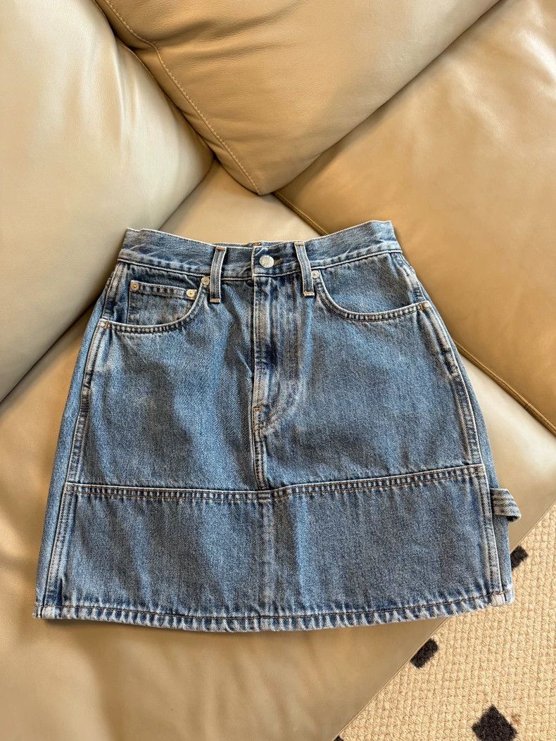 Helmut Lang HELMUT LANG Cowboy skirt Size 27" / US 4 / IT 40 - 1 Thumbnail