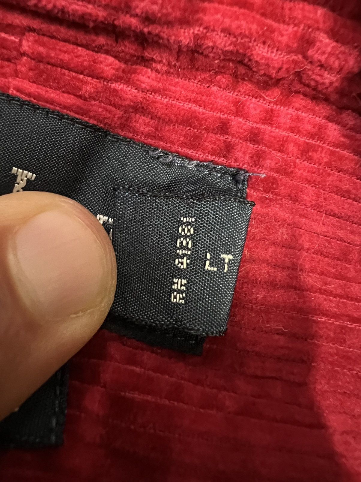 Polo Ralph Lauren Vintage Ralph Lauren Polo Bear Red Corduroy Shirt XL Size US XL / EU 56 / 4 - 8 Thumbnail