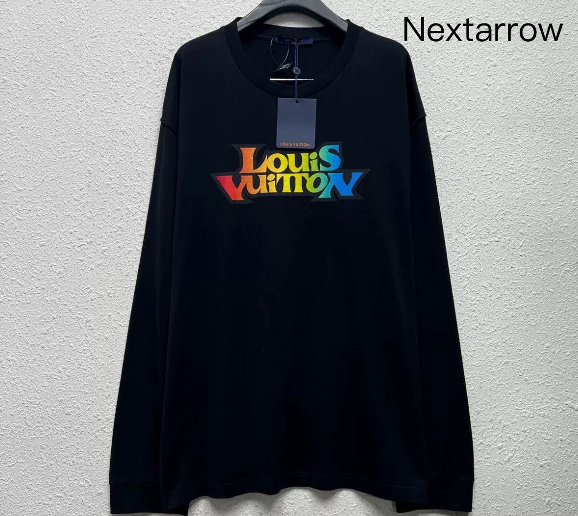 Louis Vuitton LOUIS VUITTON LV Rainbow Letter Long Sleeve Hoodie Size US XL / EU 56 / 4 - 1 Thumbnail