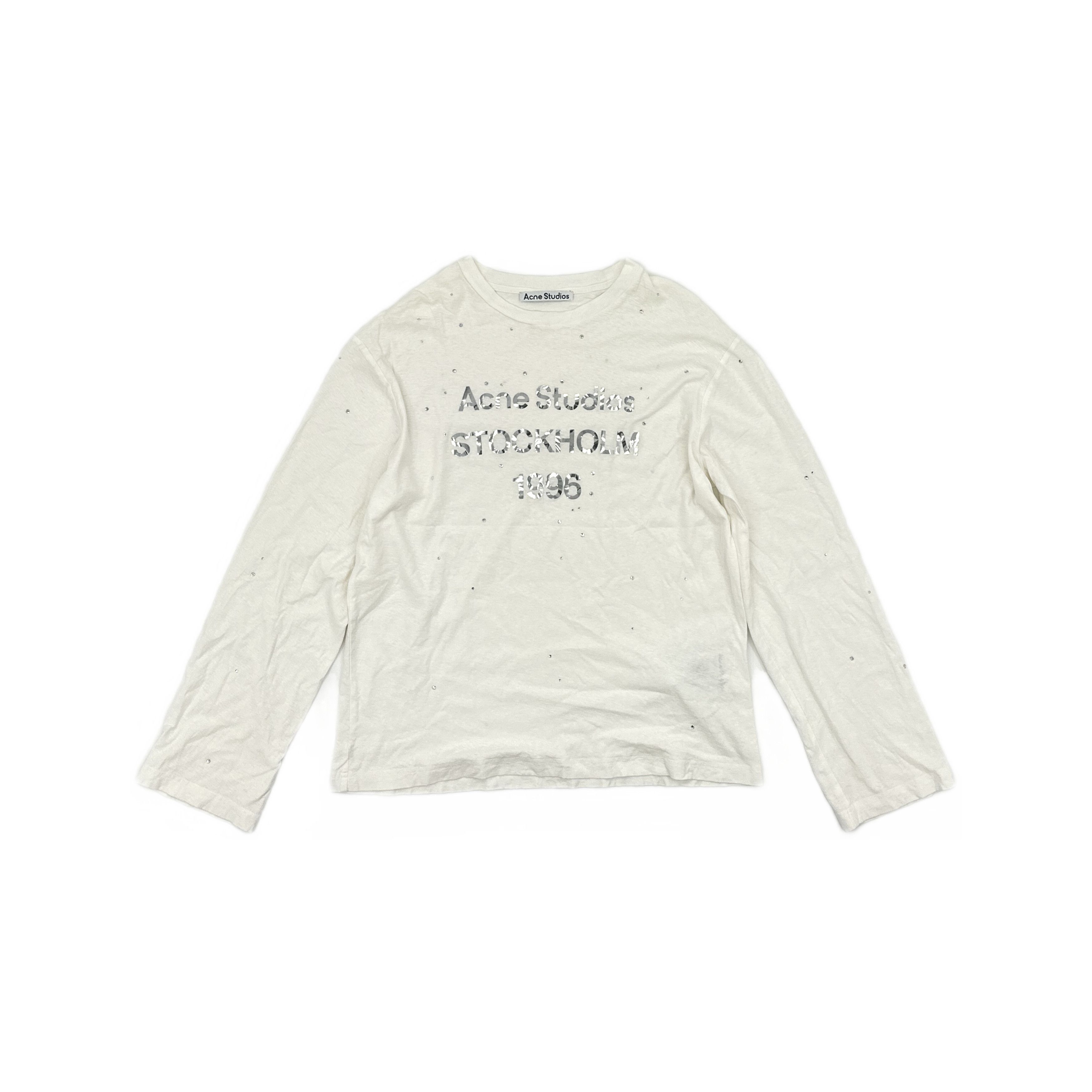 Acne Studios Acne Studios 1996 Logo Long Sleeve T-Shirt Size XS Size US XS / EU 42 / 0 - 1 Thumbnail