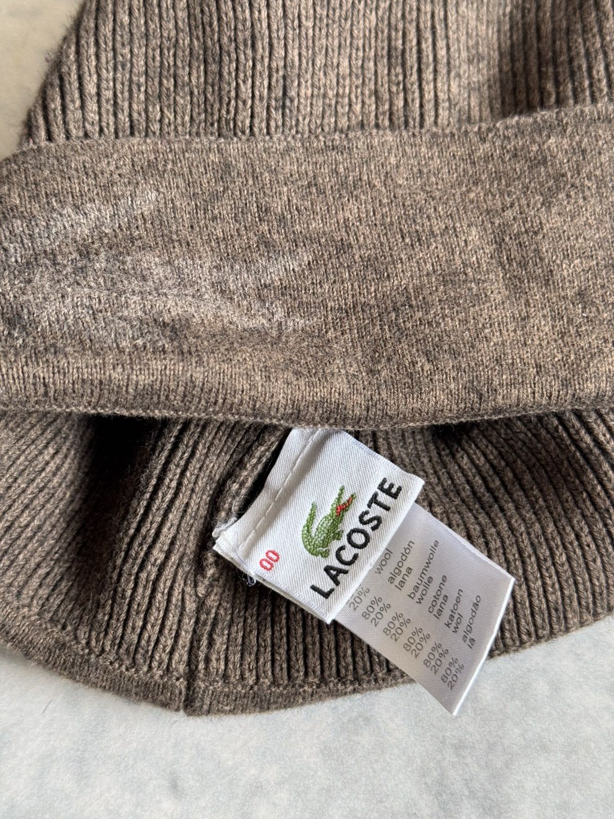 Lacoste × Vintage Lacoste vintage hat beanie Size ONE SIZE - 6 Thumbnail