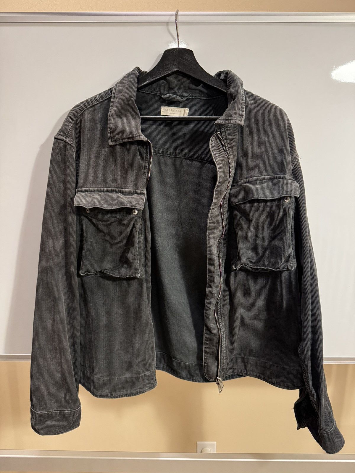 Allsaints Clifton Organic Cotton Corduroy Jacket M Size US M / EU 48-50 / 2 - 6 Thumbnail